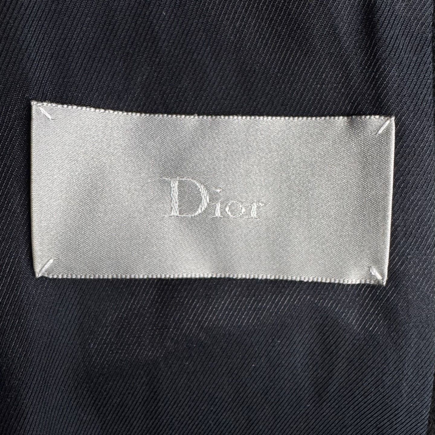 Dior Dior Black Double-Breasted Lapel Coat Size US M / EU 48-50 / 2 - 4 Thumbnail