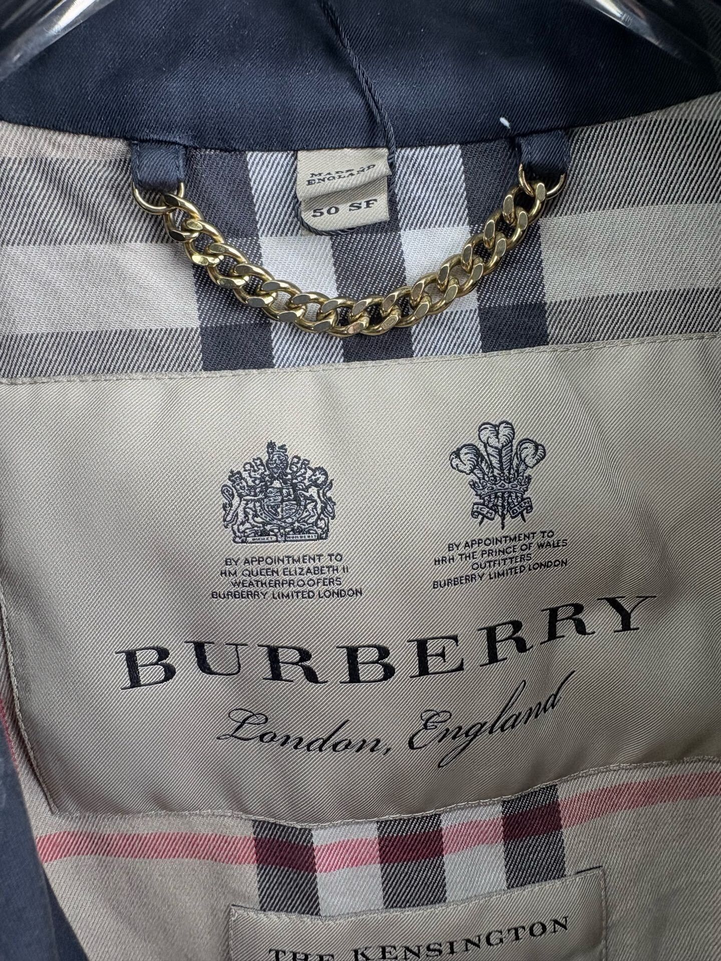 Burberry Burberry Kensington Black Trench Coat Size US M / EU 48-50 / 2 - 4 Thumbnail