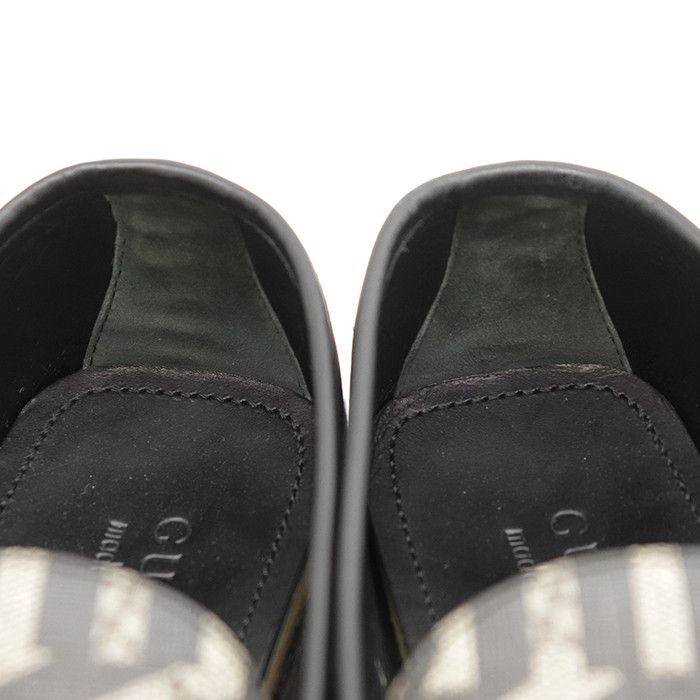 Gucci Gucci Gucci GG Supreme Leather Canvas Loafers Leather Shoes DUTY FREE for USA Size ONE SIZE - 6 Thumbnail