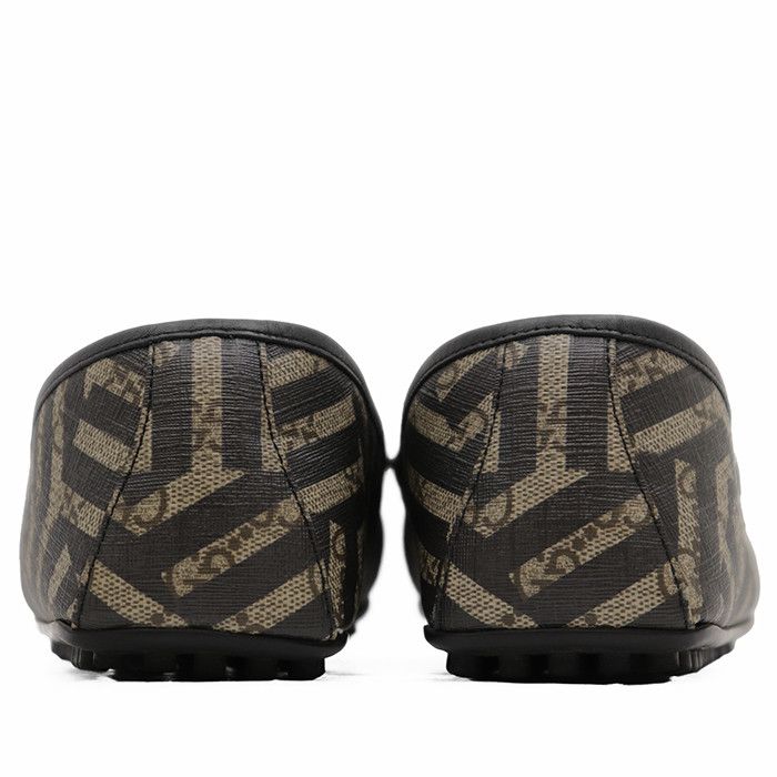 Gucci Gucci Gucci GG Supreme Leather Canvas Loafers Leather Shoes DUTY FREE for USA Size ONE SIZE - 7 Thumbnail