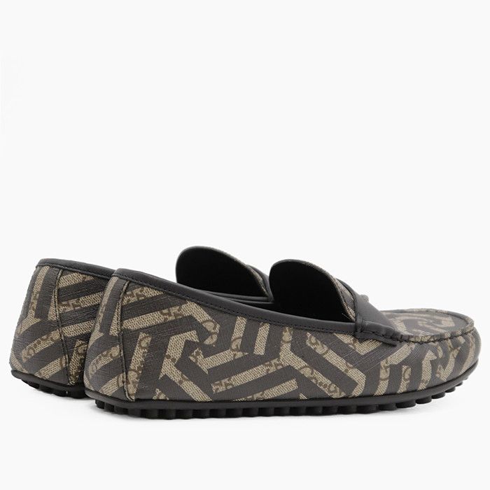 Gucci Gucci Gucci GG Supreme Leather Canvas Loafers Leather Shoes DUTY FREE for USA Size ONE SIZE - 10 Thumbnail