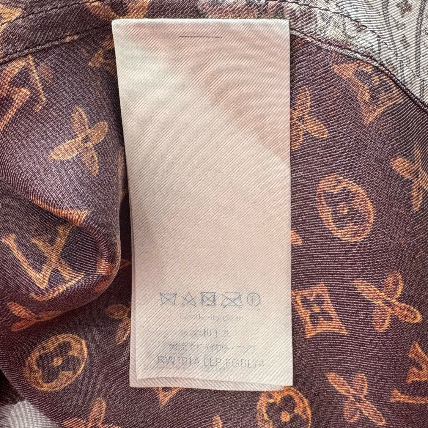 Louis Vuitton Louis Vuitton Cat Monogram Silk Top Size M / US 6-8 / IT 42-44 - 4 Thumbnail