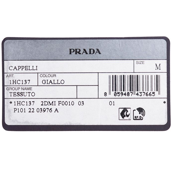 Prada Prada Prada Re-Nylon Bucket Hat Textile Hats DUTY FREE for USA Size ONE SIZE - 10 Thumbnail
