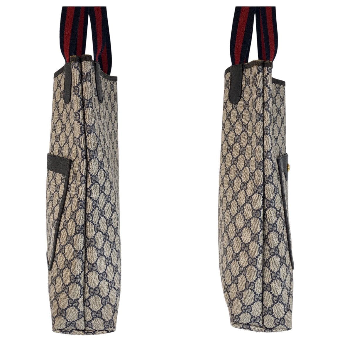 Gucci Gucci Gucci GG Supreme Canvas Tote Bag Textile Tote Bag 89 02 003 DUTY FREE for USA Size ONE SIZE - 8 Thumbnail