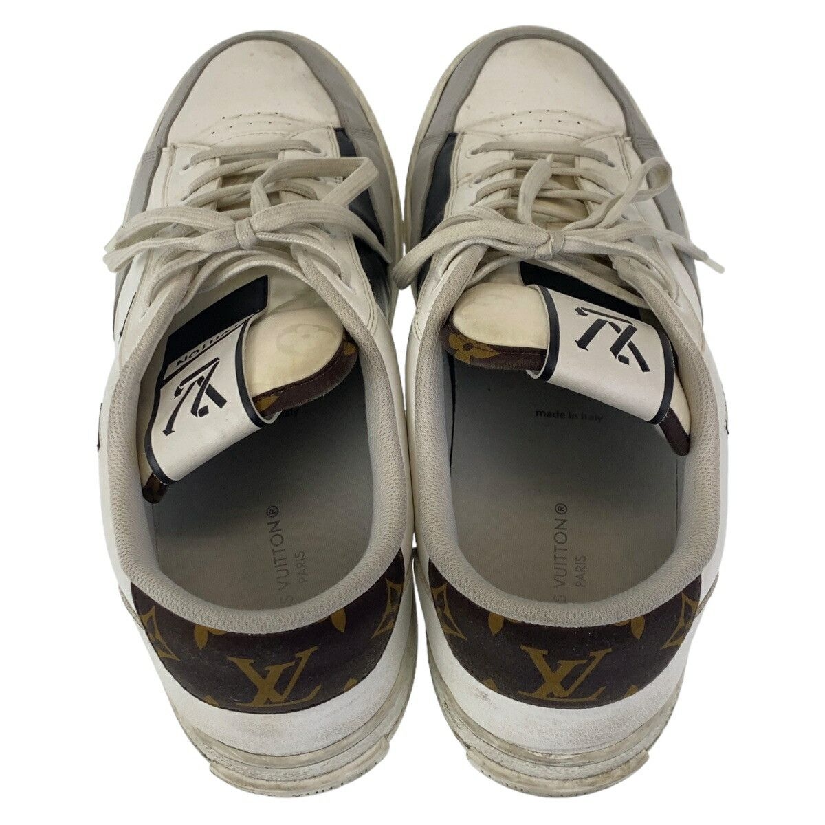 Louis Vuitton Louis Vuitton Louis Vuitton Charlie Line Leather Sneakers Leather Shoes DUTY FREE for USA Size ONE SIZE - 4 Thumbnail