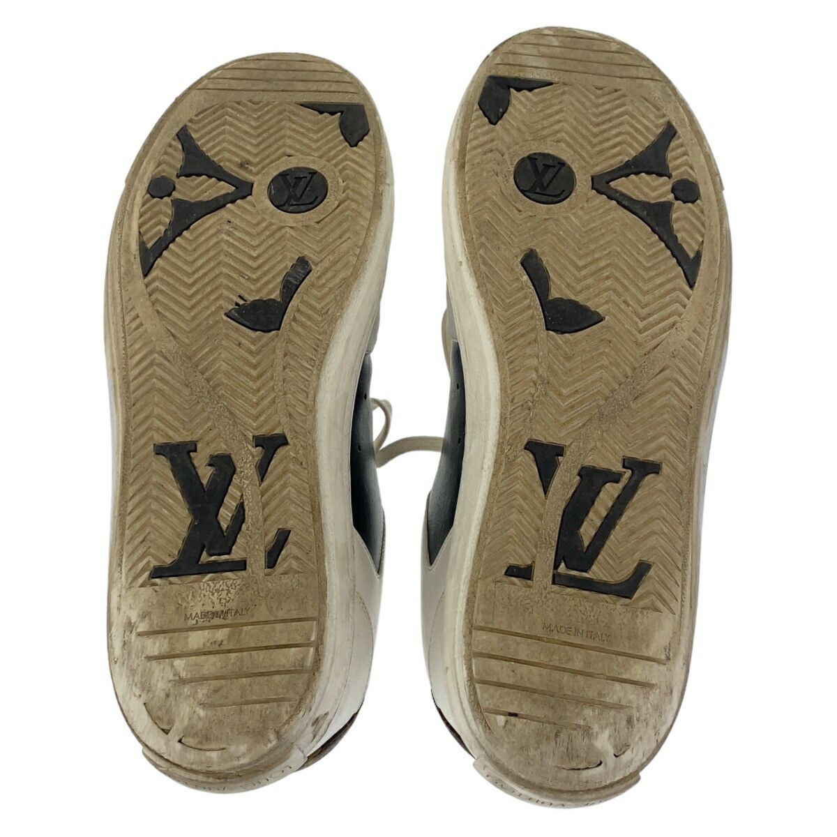 Louis Vuitton Louis Vuitton Louis Vuitton Charlie Line Leather Sneakers Leather Shoes DUTY FREE for USA Size ONE SIZE - 3 Thumbnail