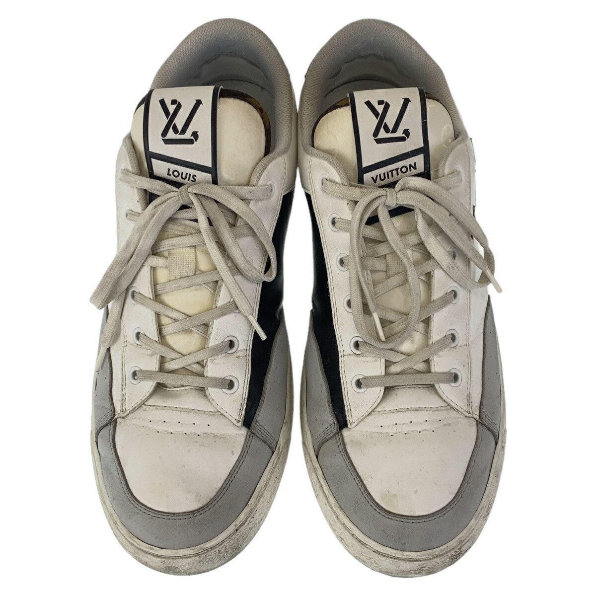 Louis Vuitton Louis Vuitton Louis Vuitton Charlie Line Leather Sneakers Leather Shoes DUTY FREE for USA Size ONE SIZE - 2 Thumbnail
