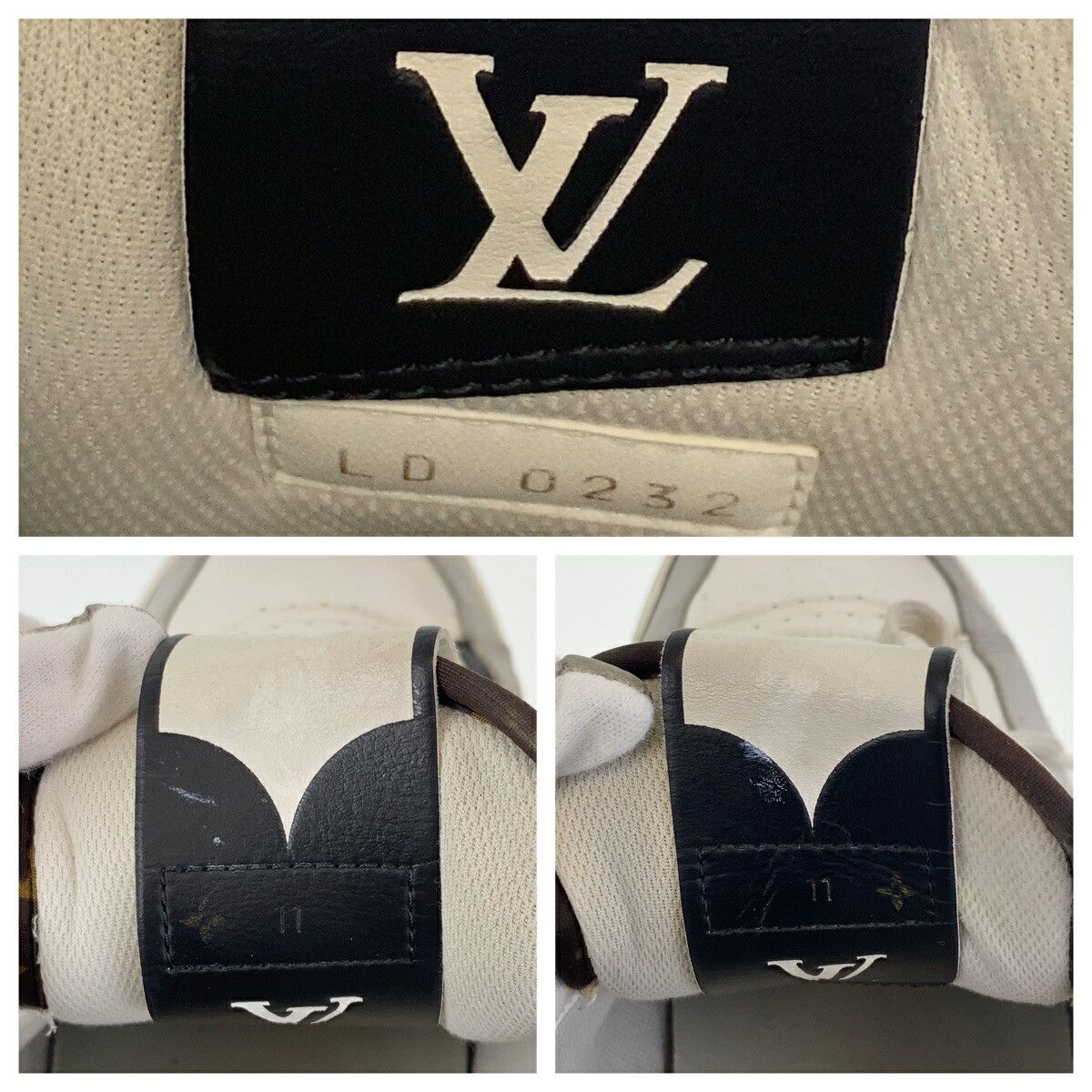 Louis Vuitton Louis Vuitton Louis Vuitton Charlie Line Leather Sneakers Leather Shoes DUTY FREE for USA Size ONE SIZE - 9 Thumbnail