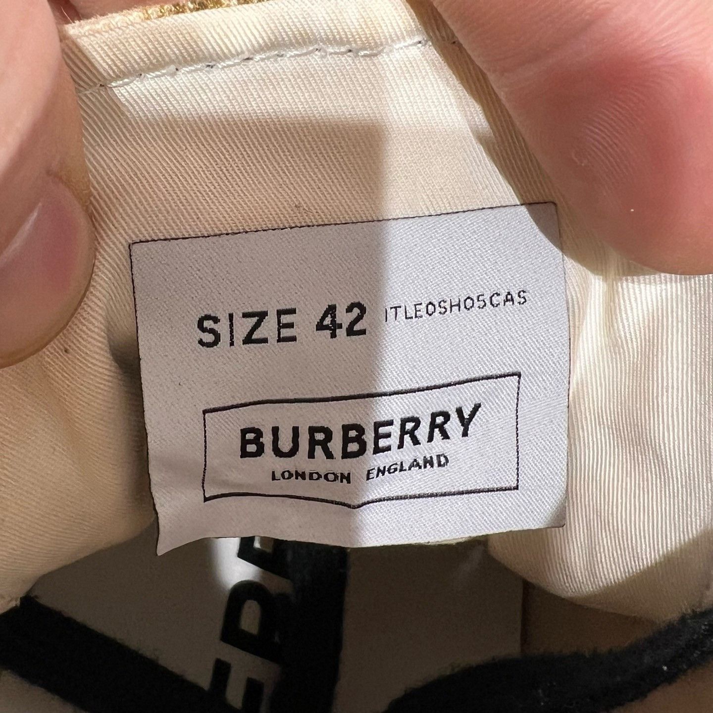 Burberry Burberry Tiger Print Sneakers Size US 9 / EU 42 - 8 Thumbnail