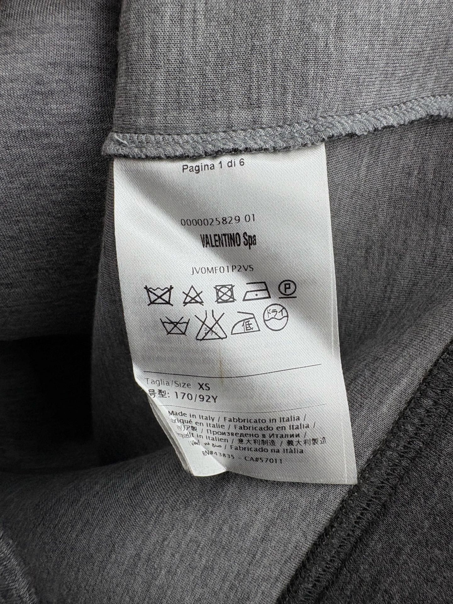 Valentino VALENTINO Gray Owl Long-Sleeve Sweatshirt Size XS / US 0-2 / IT 36-38 - 5 Thumbnail