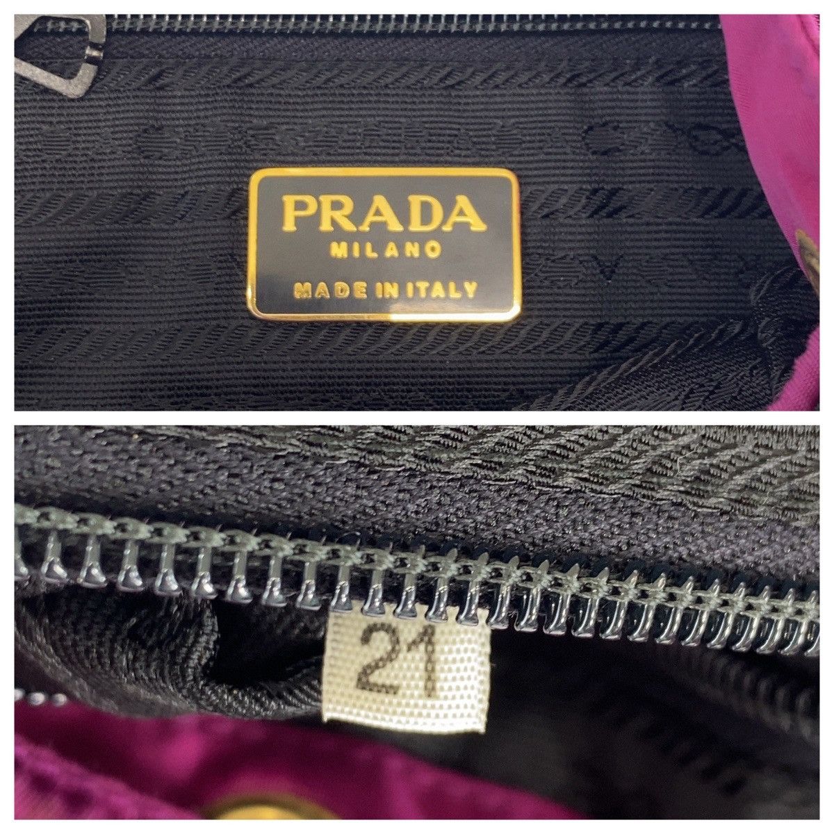Prada Prada Prada Tessuto Nylon Python 2way Bag Leather Shoulder Bag DUTY FREE for USA Size ONE SIZE - 4 Thumbnail