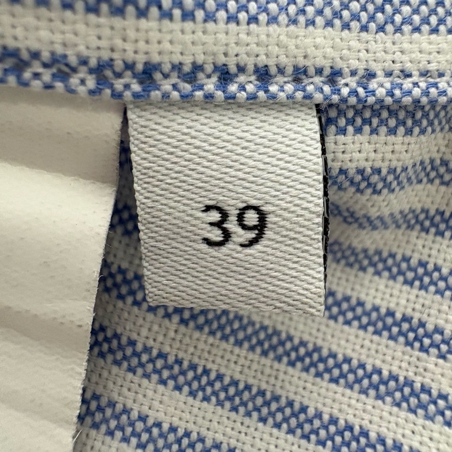 Loewe LOEWE Anagram Striped Cotton Long-Sleeve Shirt Size US M / EU 48-50 / 2 - 5 Thumbnail
