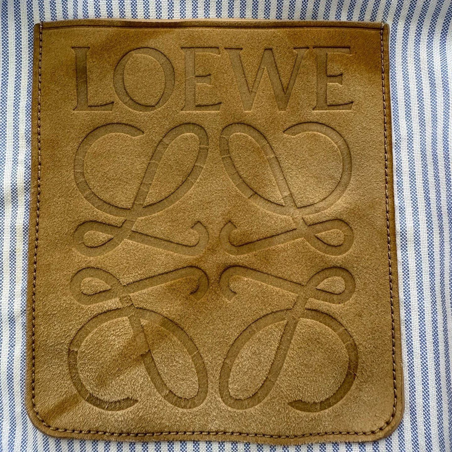 Loewe LOEWE Anagram Striped Cotton Long-Sleeve Shirt Size US M / EU 48-50 / 2 - 6 Thumbnail