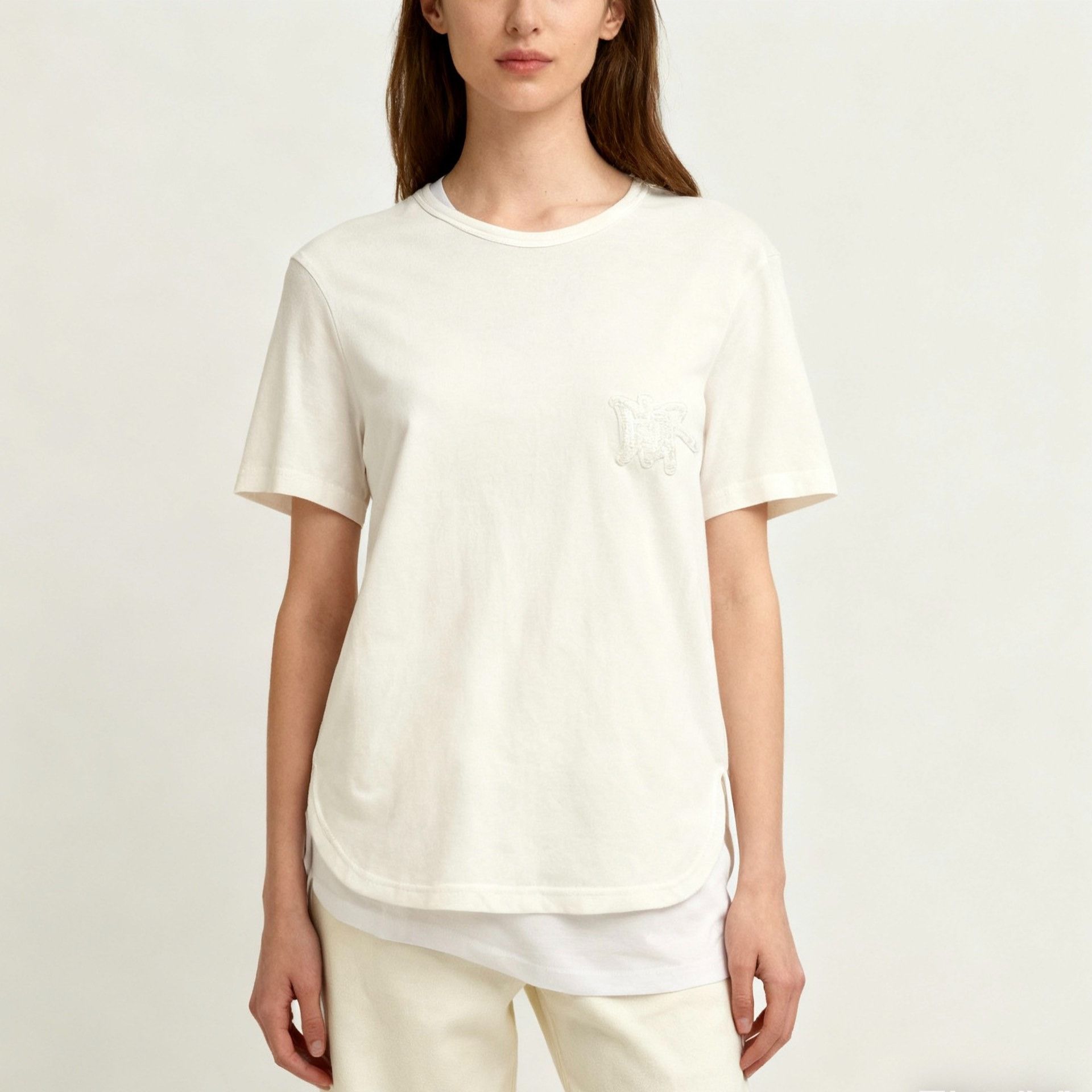 Dior Dior x Stussy White Short-Sleeve Tee Size US M / EU 48-50 / 2 - 3 Thumbnail