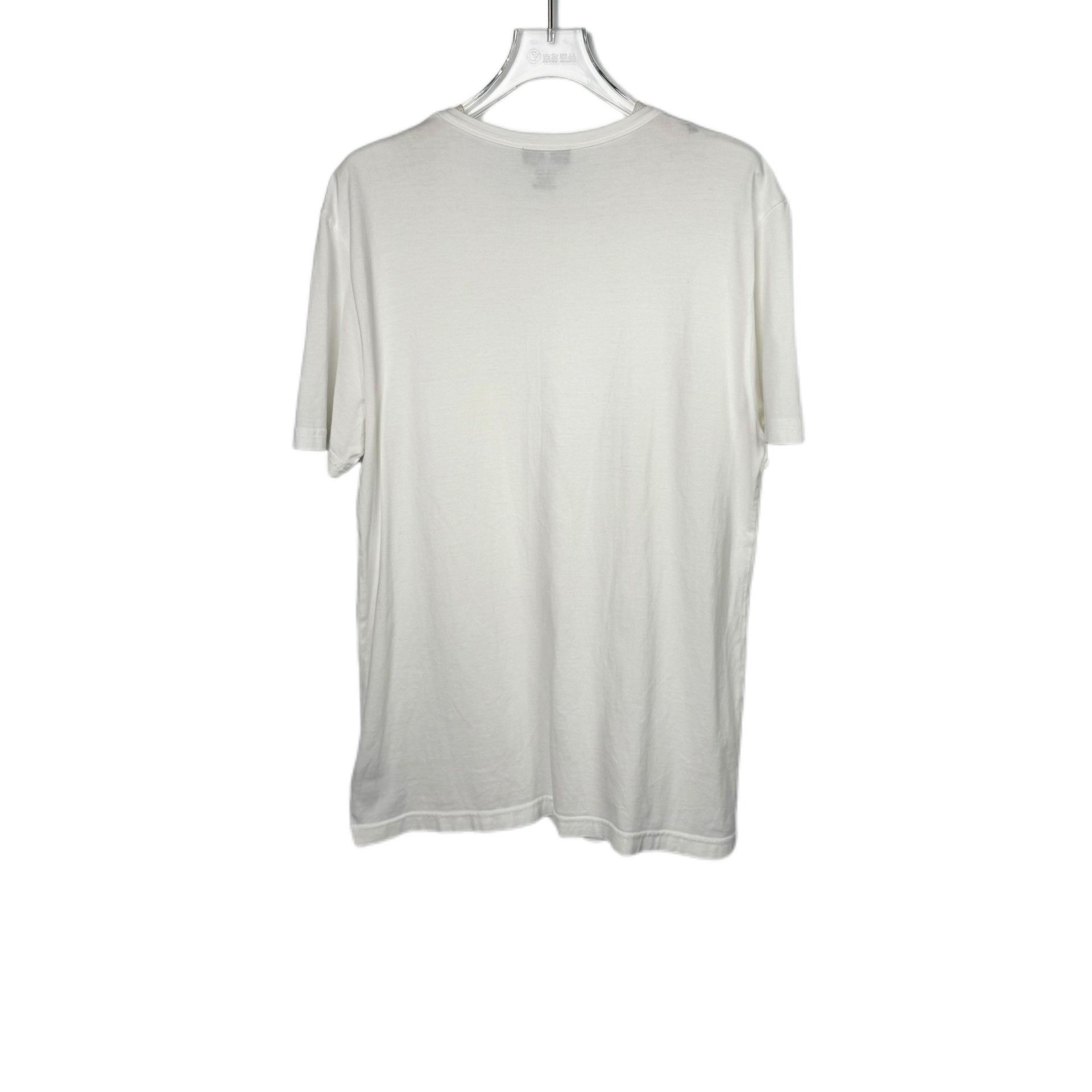 Dior Dior x Stussy White Short-Sleeve Tee Size US M / EU 48-50 / 2 - 2 Thumbnail