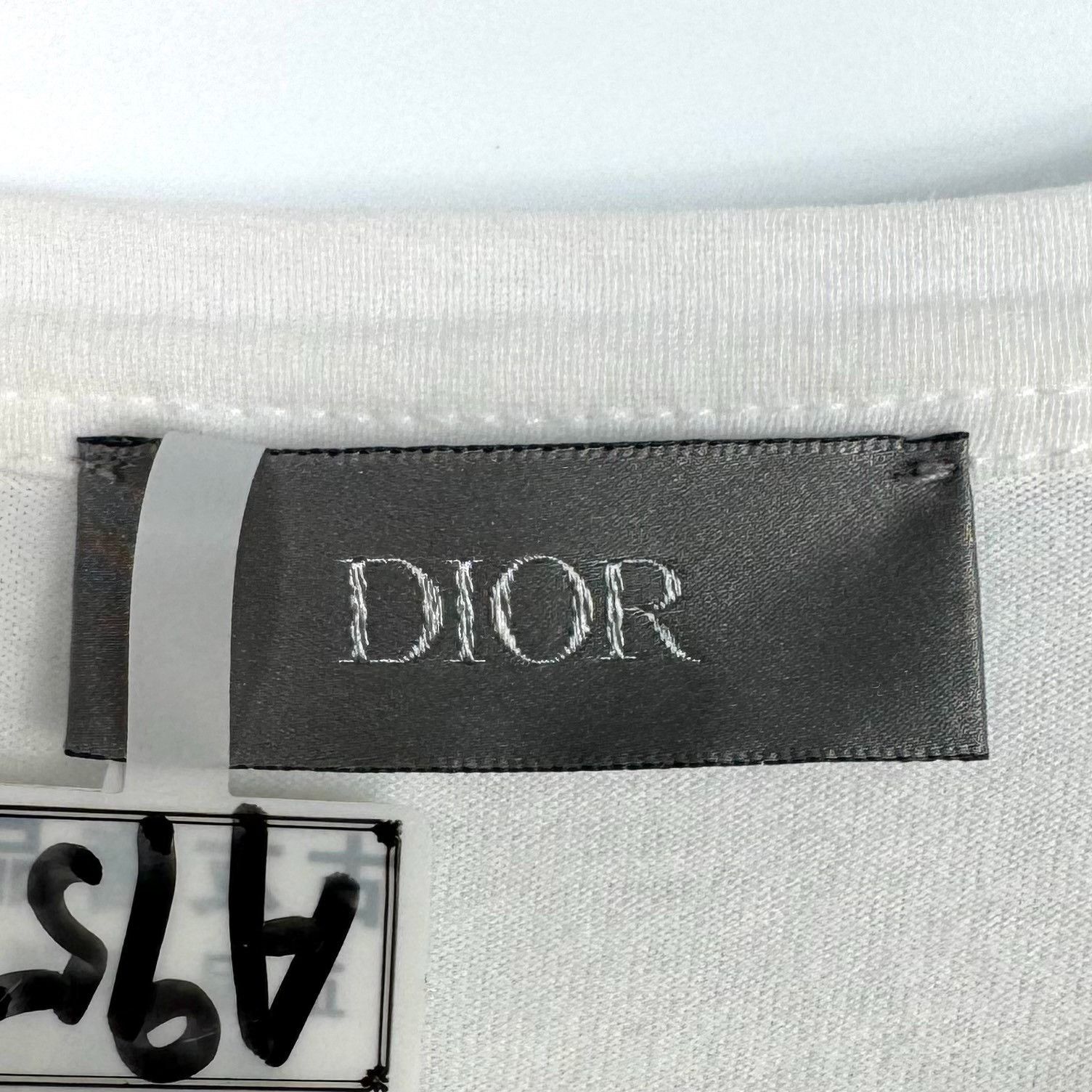 Dior Dior x Stussy White Short-Sleeve Tee Size US M / EU 48-50 / 2 - 4 Thumbnail