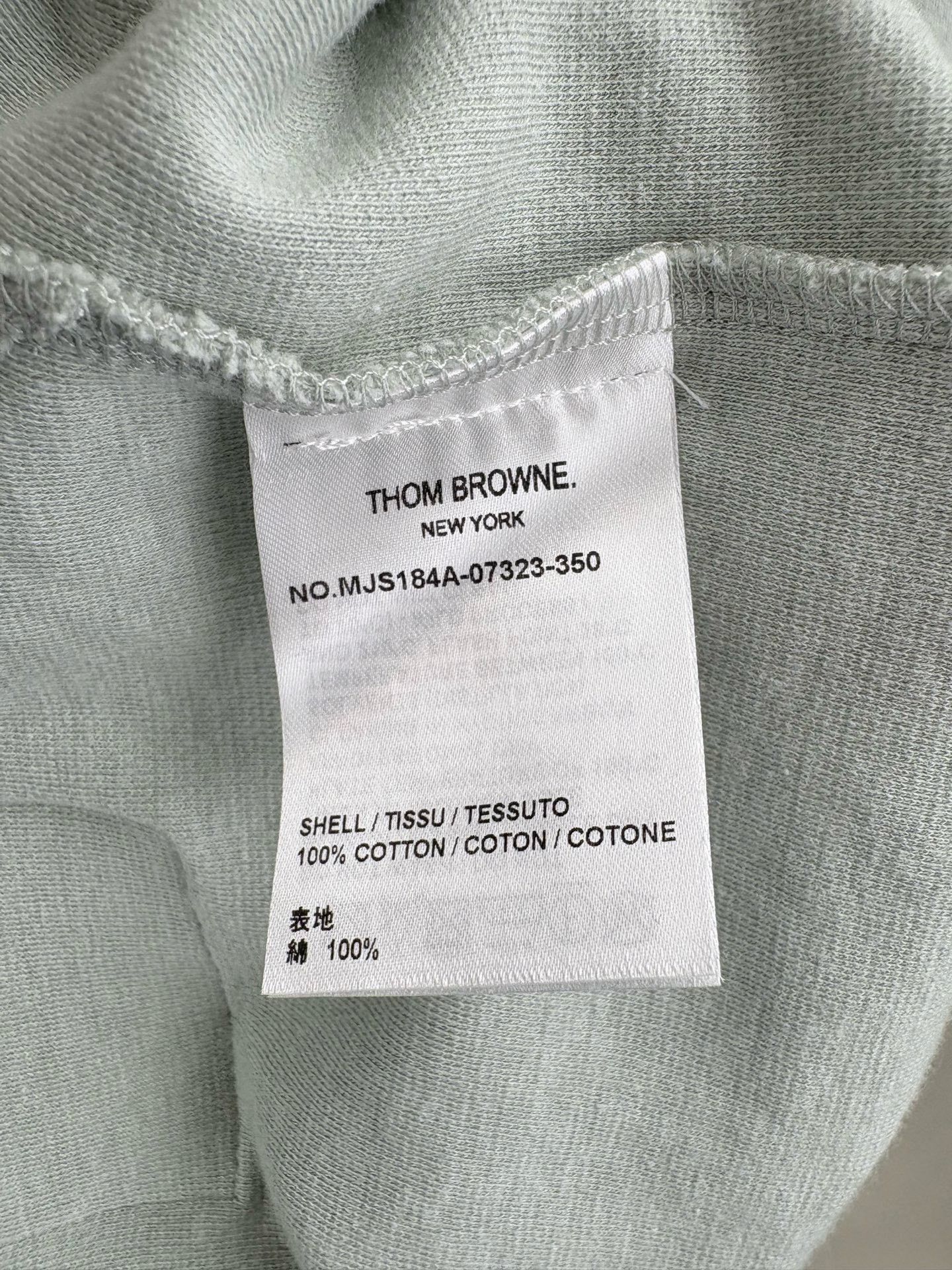 Thom Browne THOM BROWNE TB Turtleneck Long Sleeve Tee Size US L / EU 52-54 / 3 - 5 Thumbnail