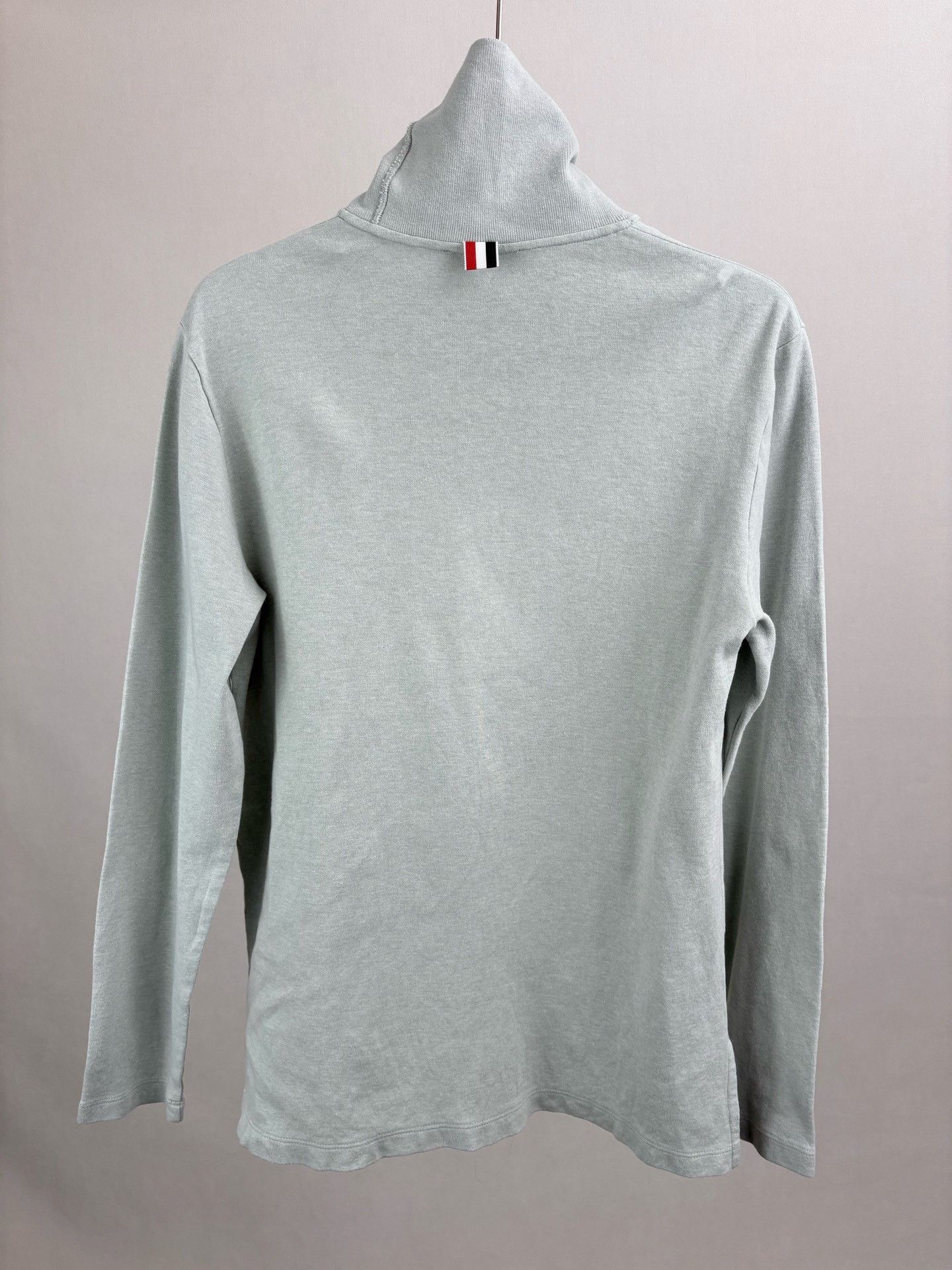 Thom Browne THOM BROWNE TB Turtleneck Long Sleeve Tee Size US L / EU 52-54 / 3 - 2 Thumbnail