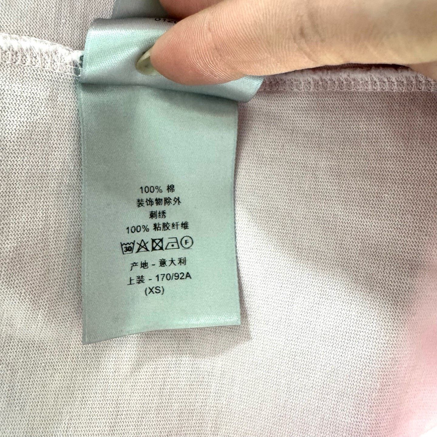 Dior Dior Pink CD Logo Short-Sleeve Top Size XS / US 0-2 / IT 36-38 - 6 Thumbnail