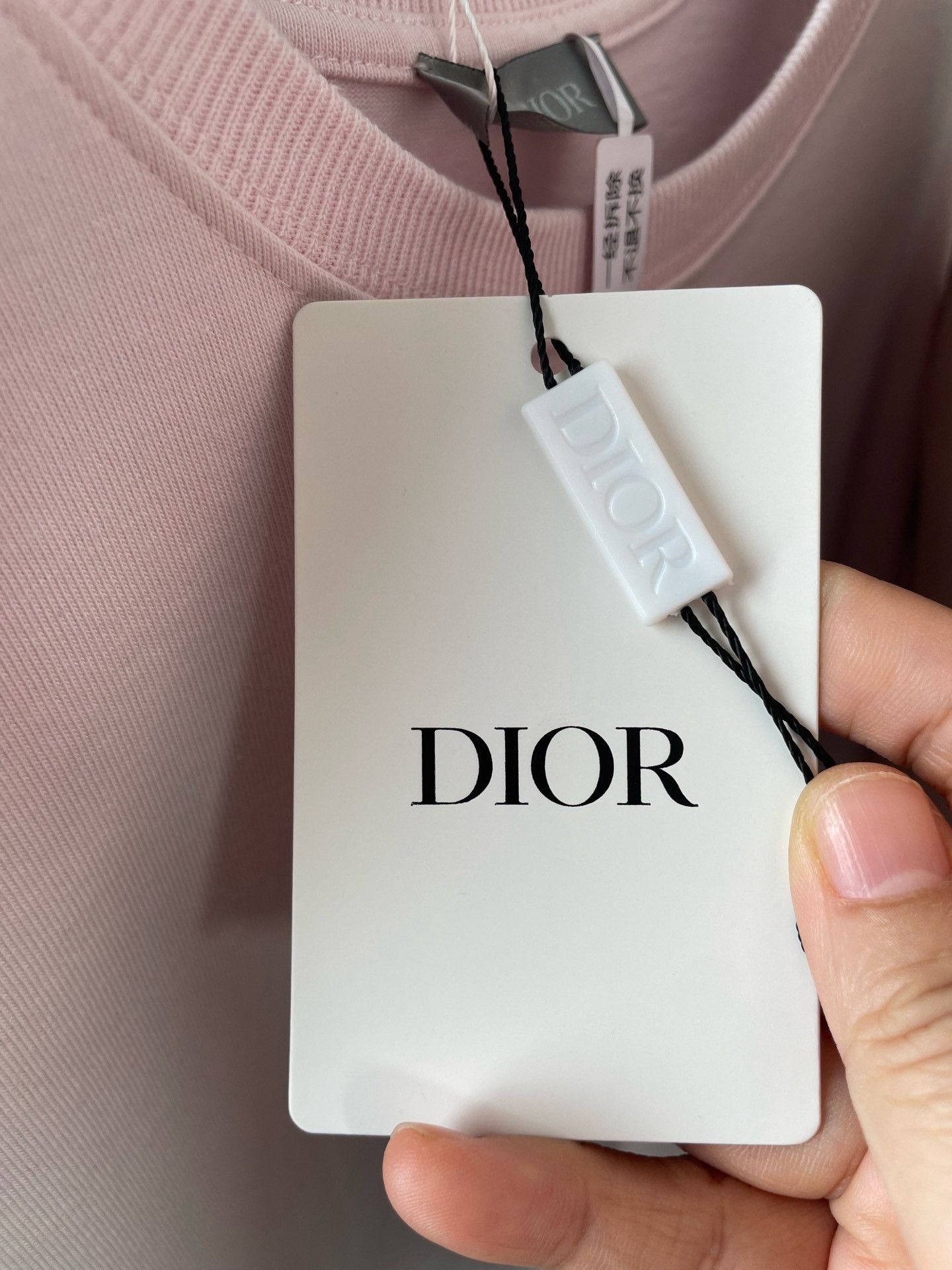Dior Dior Pink CD Logo Short-Sleeve Top Size XS / US 0-2 / IT 36-38 - 9 Thumbnail