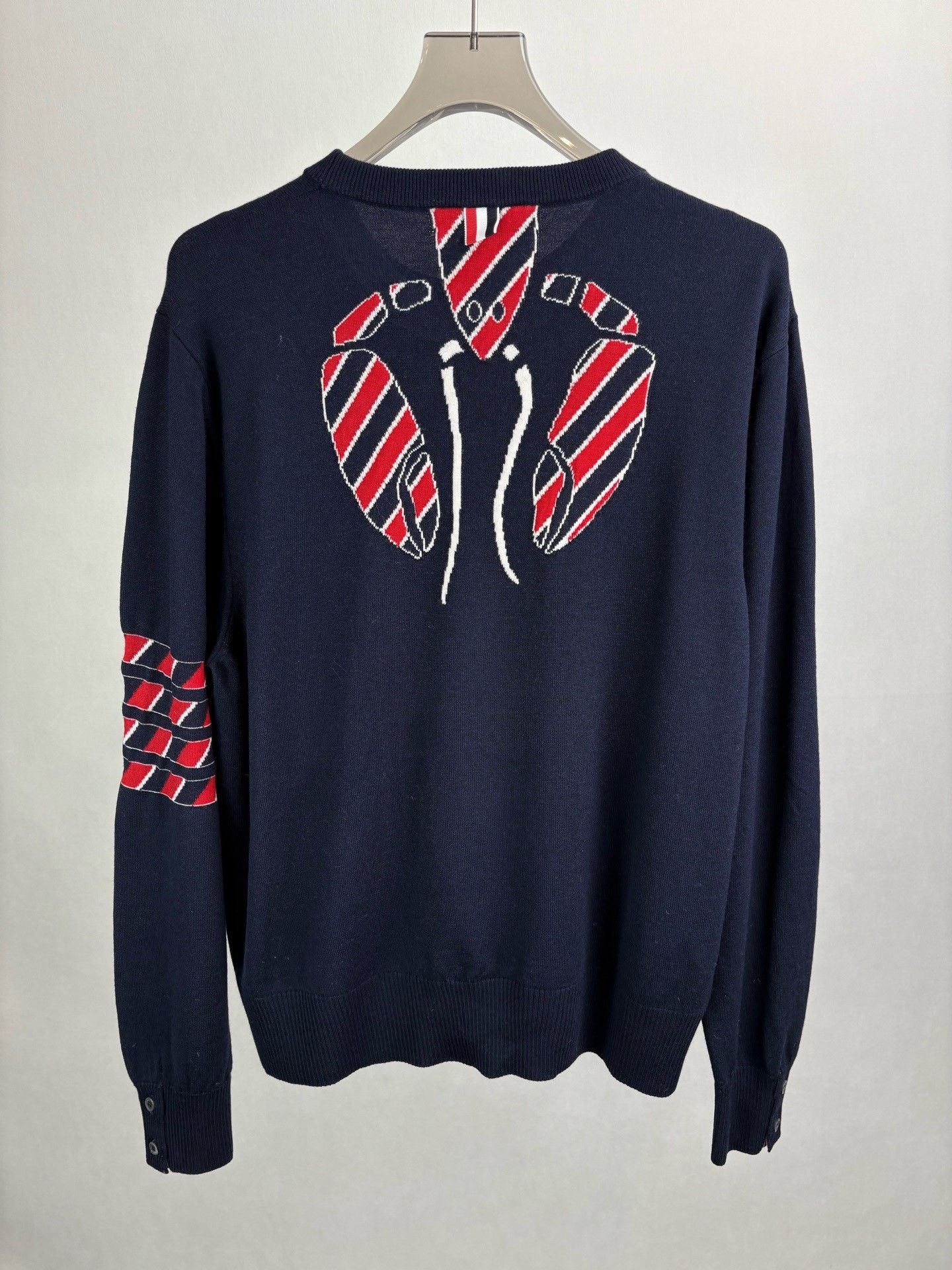 Thom Browne Thom Browne Lobster Wool Knit Sweater Size US XXL / EU 58 / 5 - 2 Thumbnail