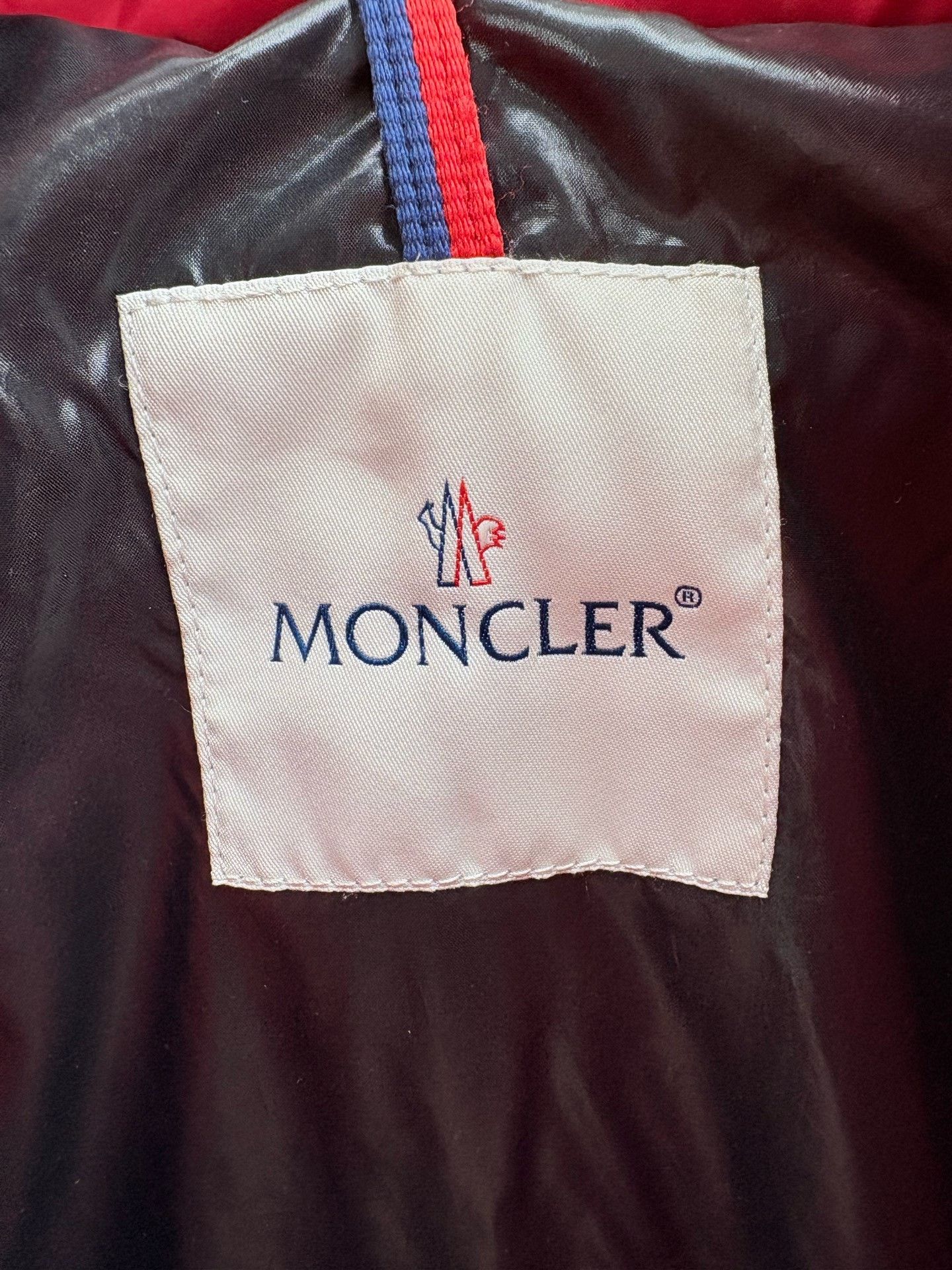 Moncler Moncler Red Waist-Cinched Down Jacket Size M / US 6-8 / IT 42-44 - 4 Thumbnail
