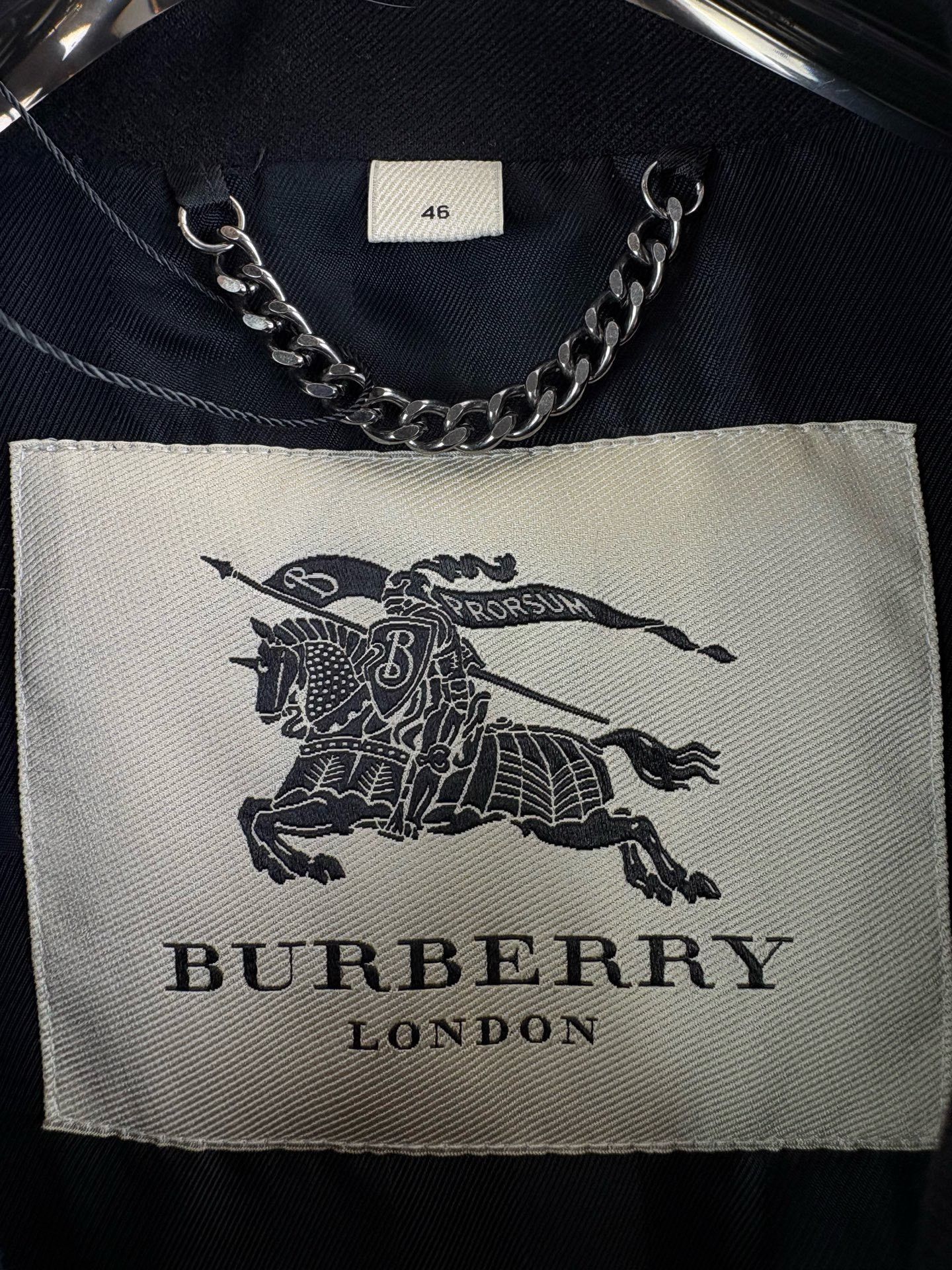 Burberry Burberry Wool Black Coat Size 46 Size US S / EU 44-46 / 1 - 4 Thumbnail