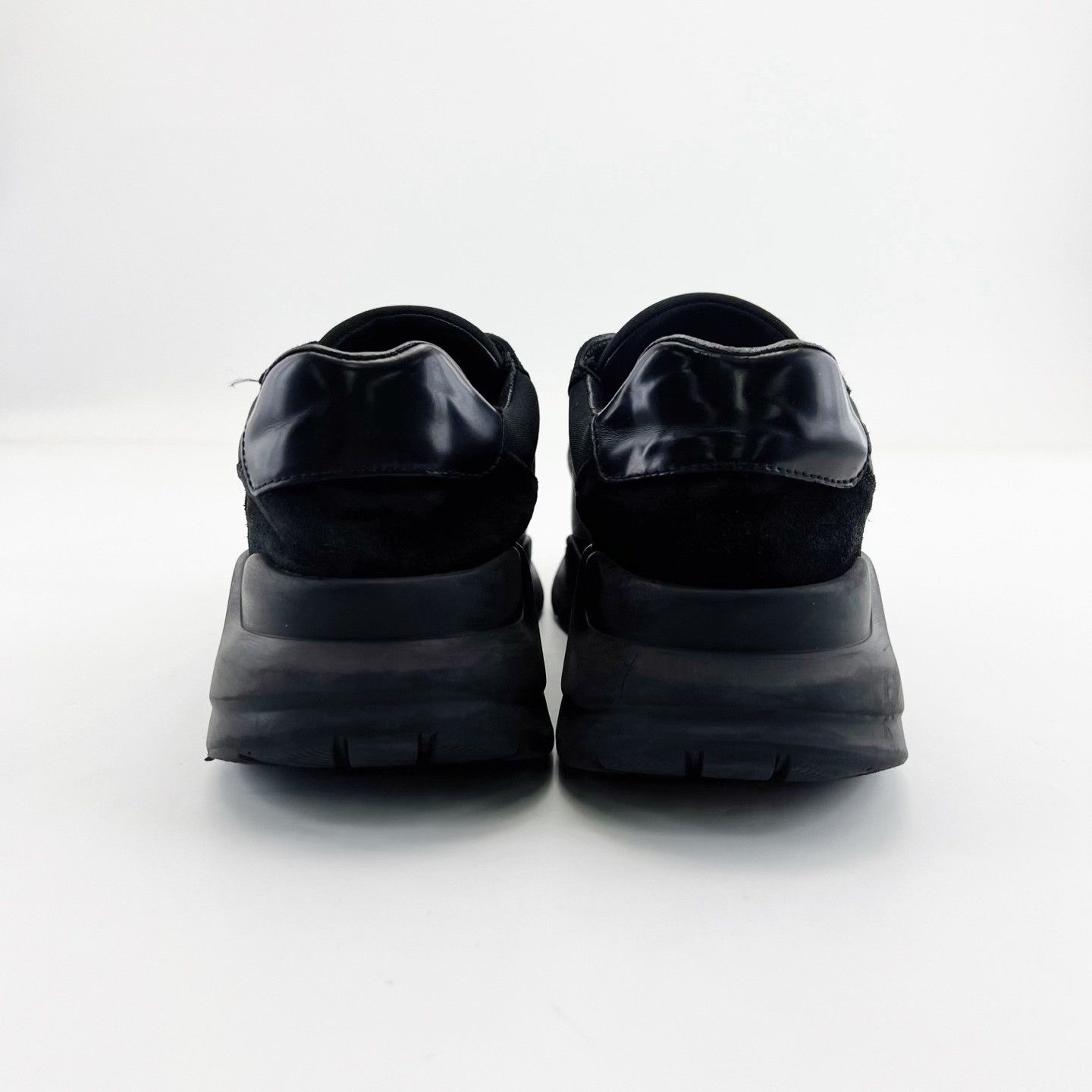 Burberry Burberry Black Velcro Low-Top Sneakers Size US 7 / IT 37 - 4 Thumbnail