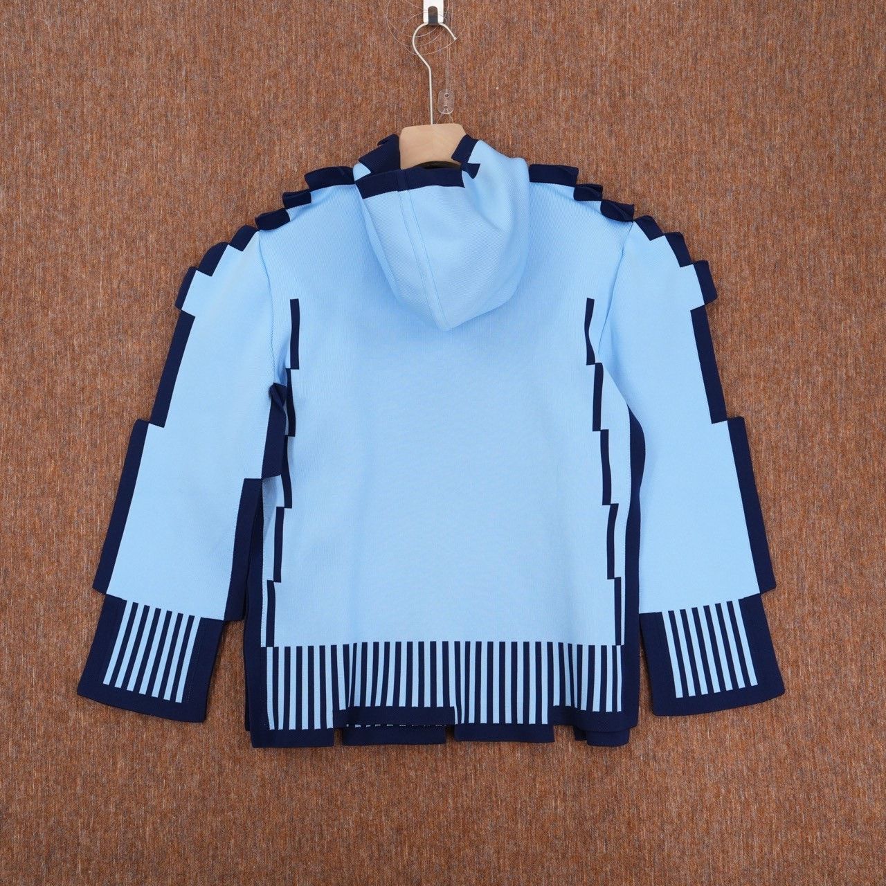 Loewe Loewe Pixel Runway Knit Hoodie Size XS / US 0-2 / IT 36-38 - 2 Thumbnail
