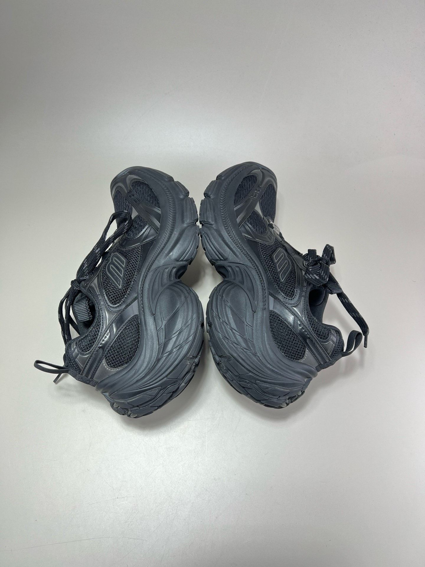 Balenciaga Balenciaga 10XL Black Warrior Dad Shoes Size US 7 / EU 40 - 5 Thumbnail