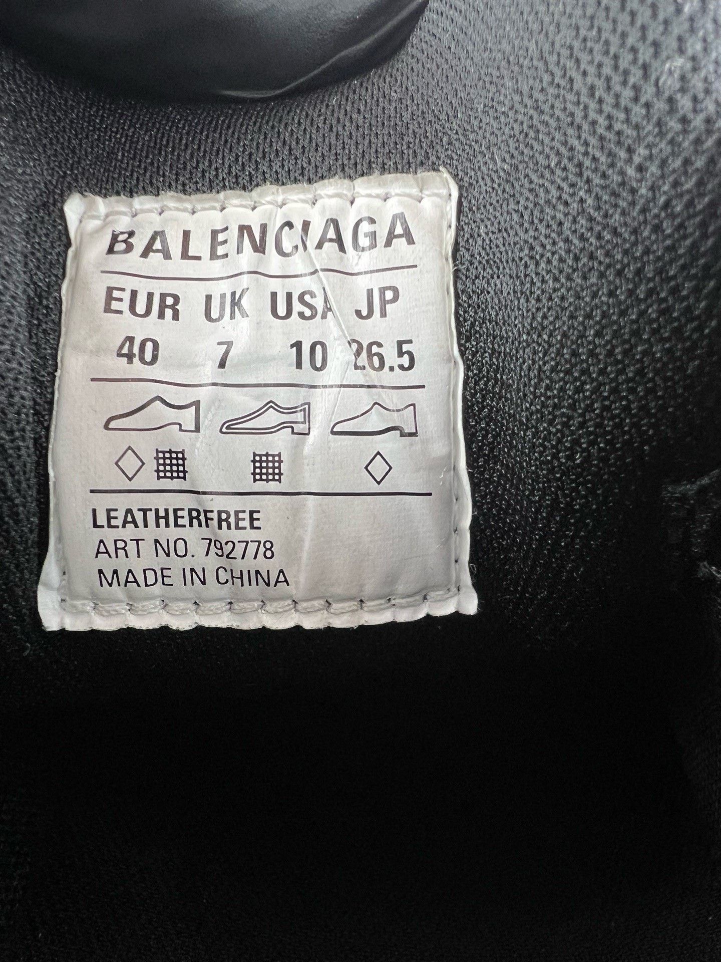 Balenciaga Balenciaga 10XL Black Warrior Dad Shoes Size US 7 / EU 40 - 7 Thumbnail