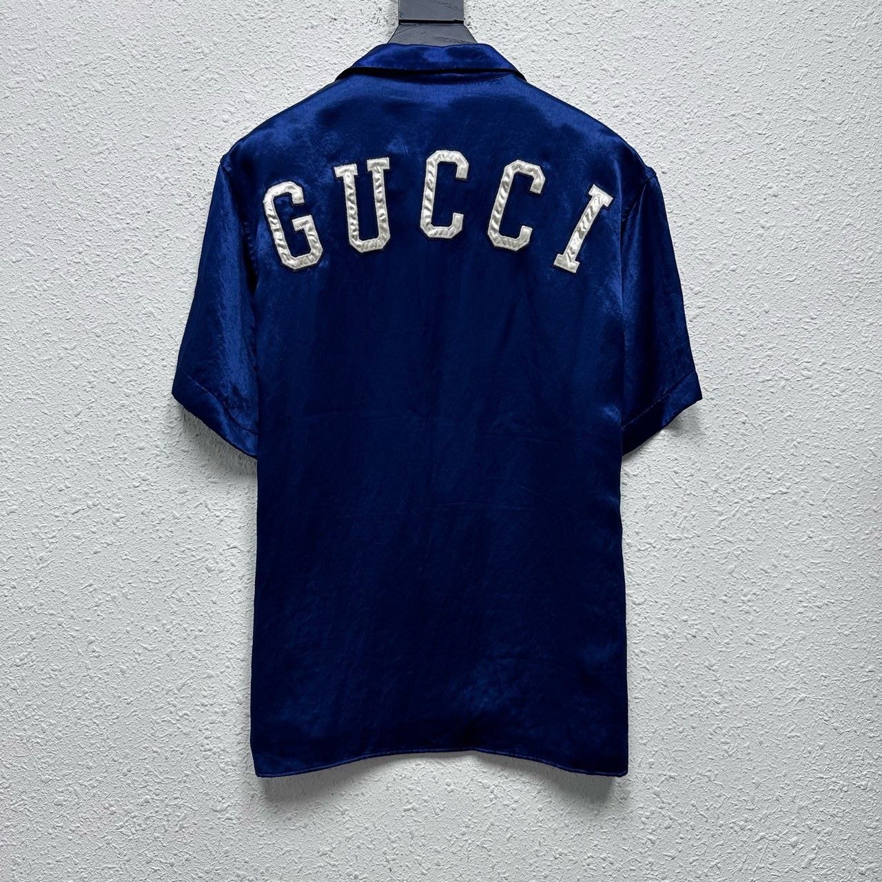 Gucci GUCCI MLB Collaboration Embroidered Silk Shirt Size US S / EU 44-46 / 1 - 2 Thumbnail