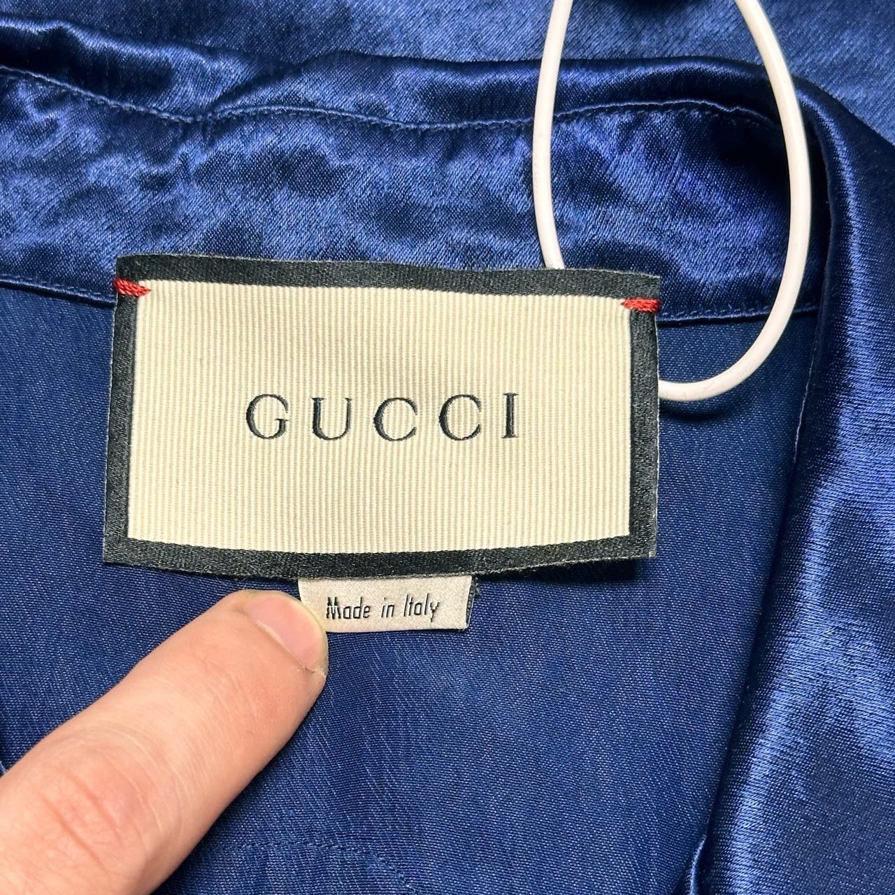Gucci GUCCI MLB Collaboration Embroidered Silk Shirt Size US S / EU 44-46 / 1 - 3 Thumbnail