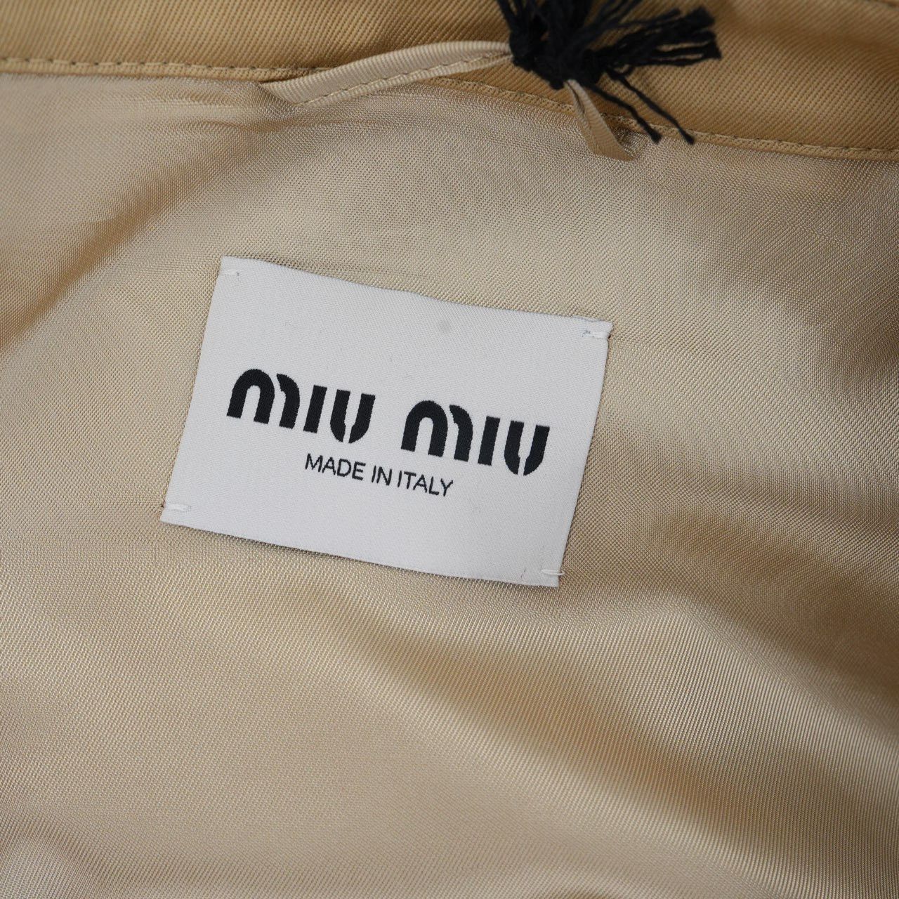 Miu Miu MIU MIU SS22 Solid Letter Jacquard Zip Jacket Size S / US 4 / IT 40 - 4 Thumbnail