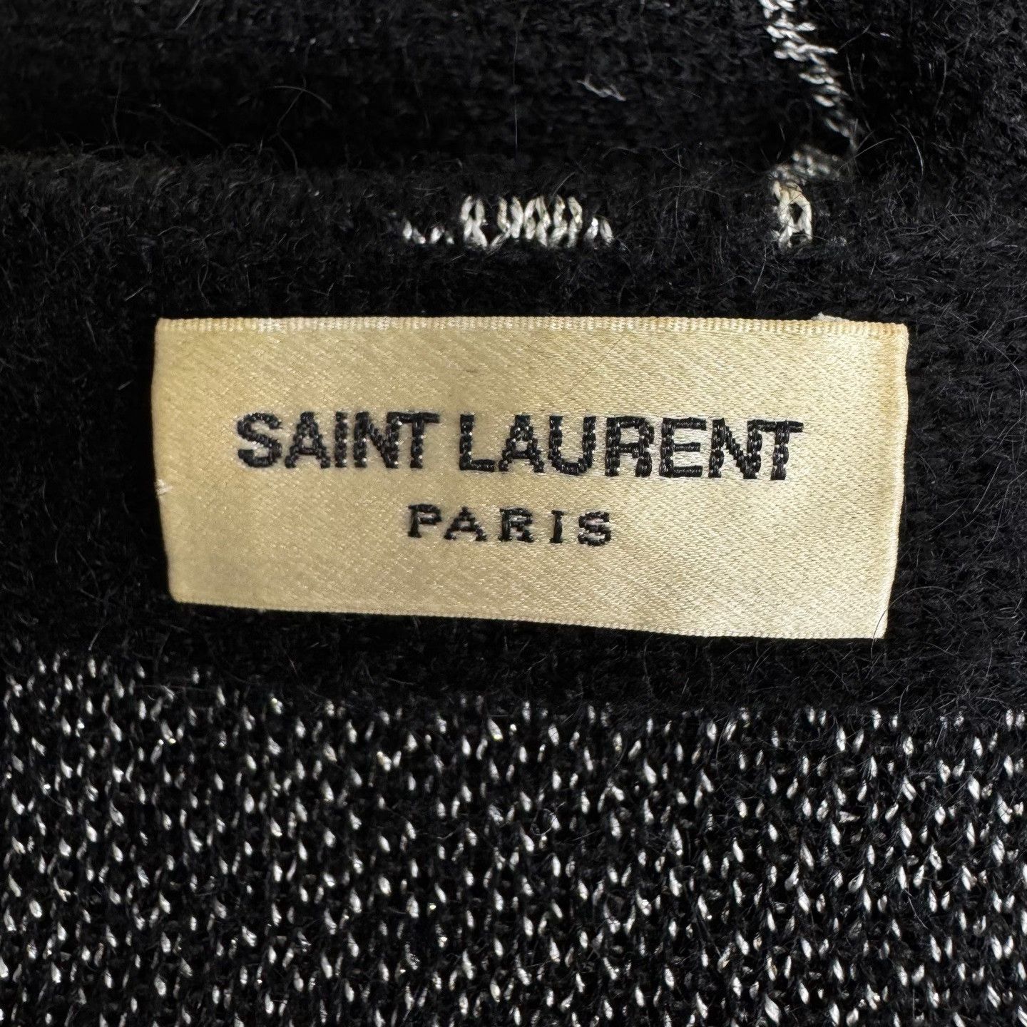 Saint Laurent Paris Saint Laurent Music Pattern Long-Sleeve Knit Size US M / EU 48-50 / 2 - 3 Thumbnail
