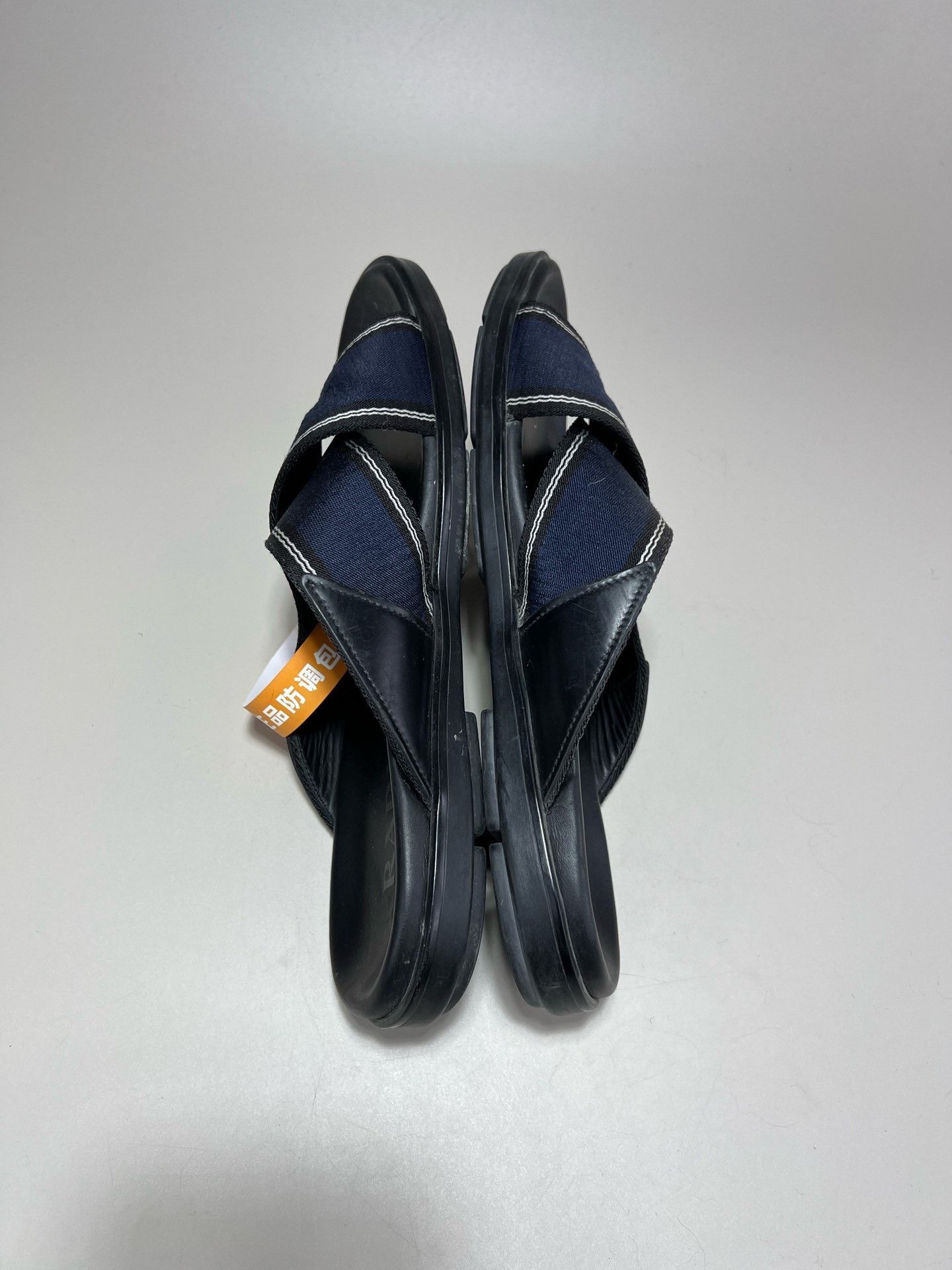 Prada Prada Webbing Cross Sandals Size US 9.5 / EU 42-43 - 4 Thumbnail