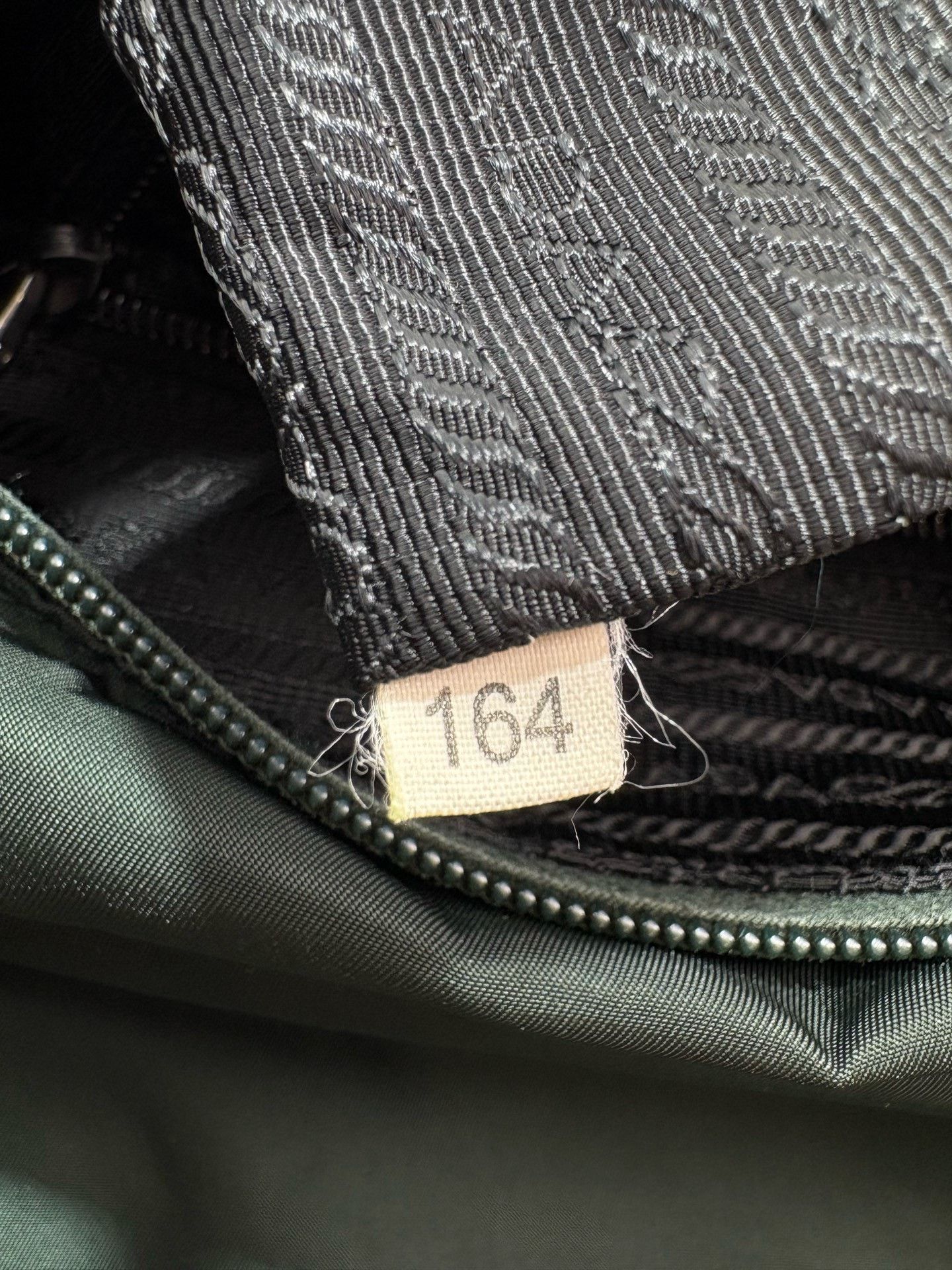 Prada Prada Military Green Triangle Logo Messenger Bag Size ONE SIZE - 5 Thumbnail