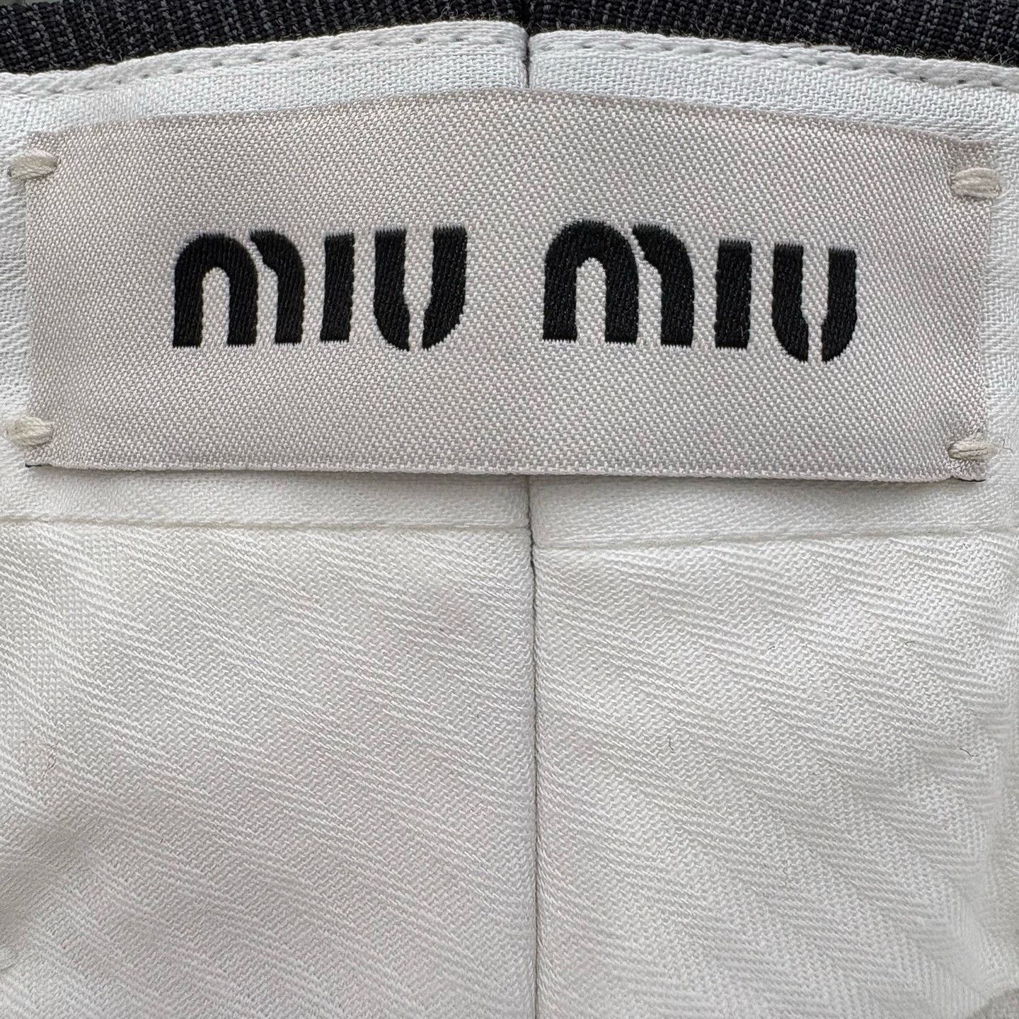 Miu Miu MIU MIU Wool Blend Tailored Trousers Size 38" / US 16 / IT 52 - 3 Thumbnail