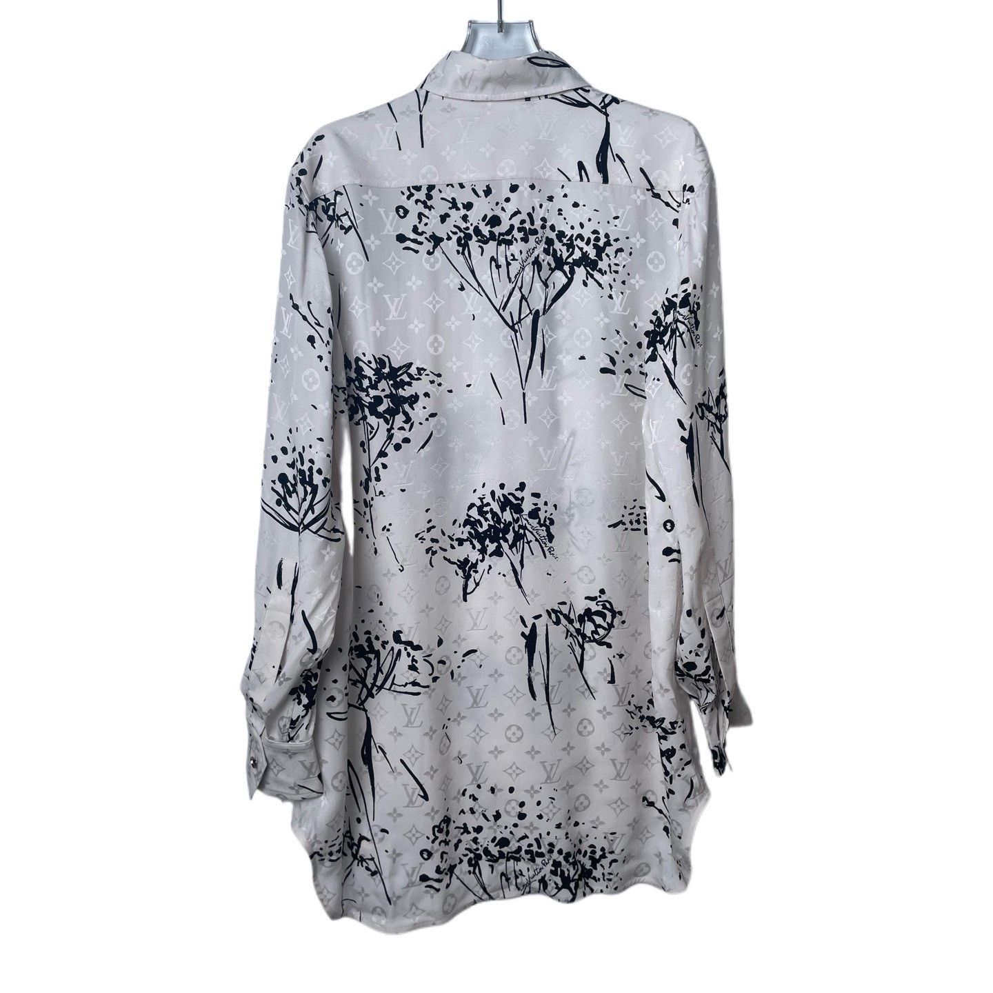 Louis Vuitton Louis Vuitton Silk Monogram Shirt Size XS / US 0-2 / IT 36-38 - 2 Thumbnail