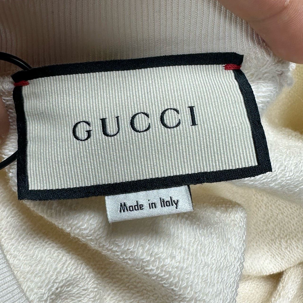 Gucci Gucci Short Distressed Hoodie Size S / US 4 / IT 40 - 3 Thumbnail