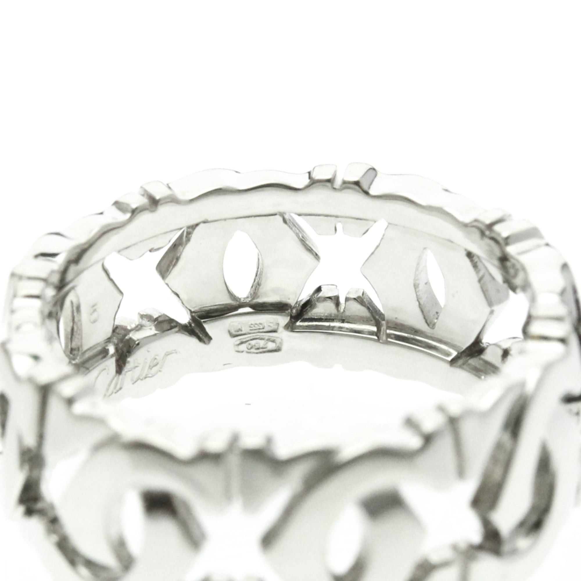Cartier Cartier Entrelacé Ring N4123155 White Gold (18K) Fashion No Stone Band Ring Silver Size ONE SIZE - 8 Thumbnail