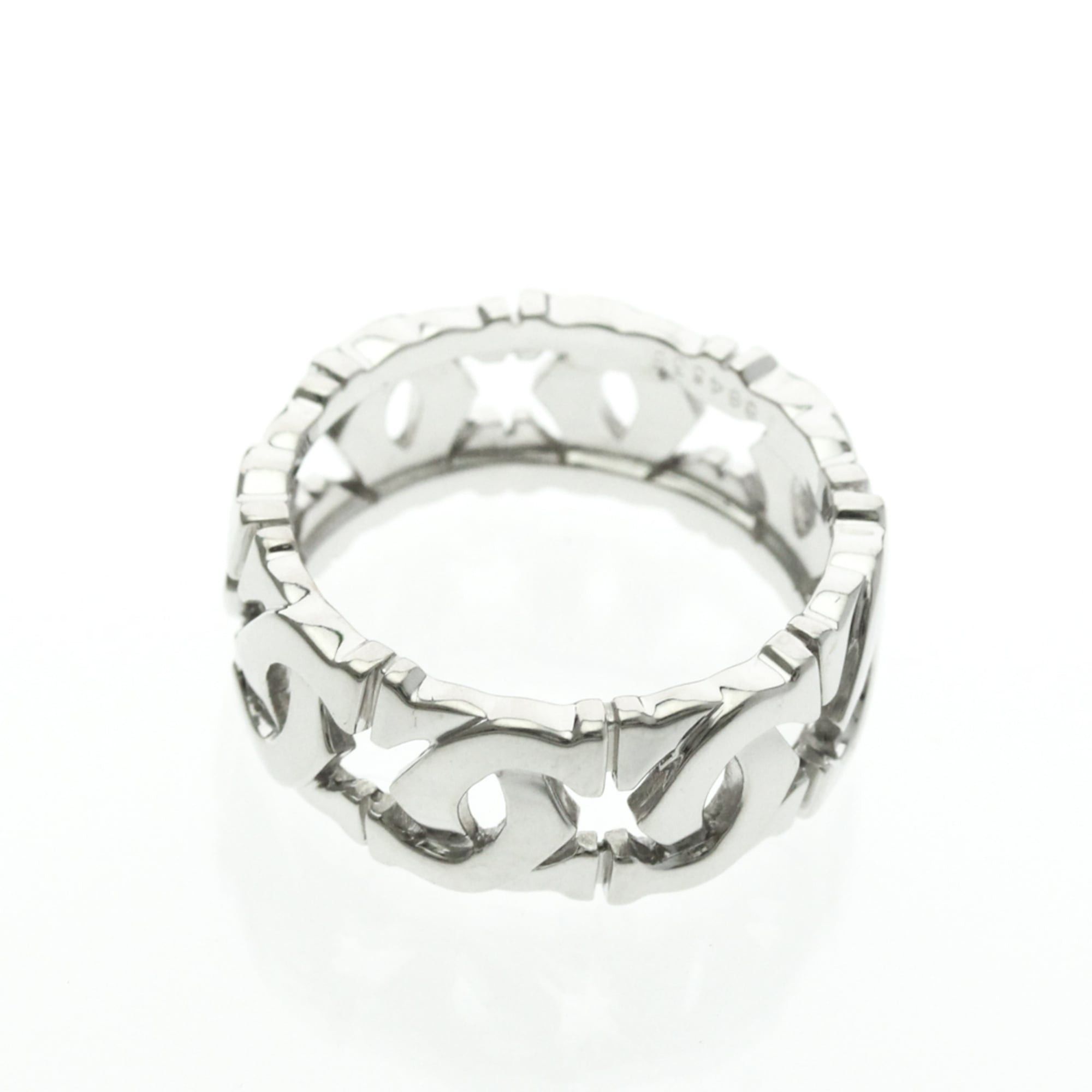 Cartier Cartier Entrelacé Ring N4123155 White Gold (18K) Fashion No Stone Band Ring Silver Size ONE SIZE - 9 Thumbnail
