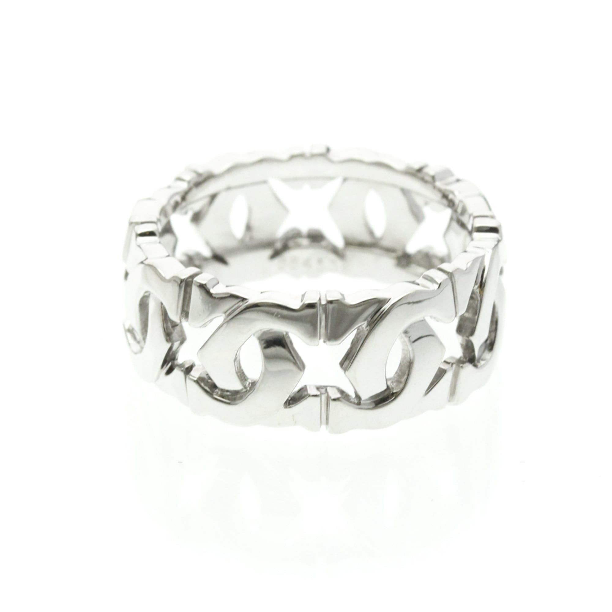 Cartier Cartier Entrelacé Ring N4123155 White Gold (18K) Fashion No Stone Band Ring Silver Size ONE SIZE - 3 Thumbnail