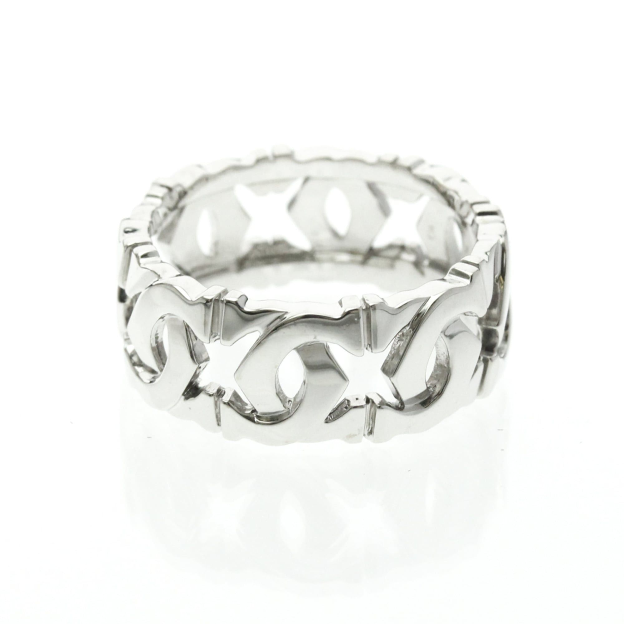 Cartier Cartier Entrelacé Ring N4123155 White Gold (18K) Fashion No Stone Band Ring Silver Size ONE SIZE - 2 Thumbnail