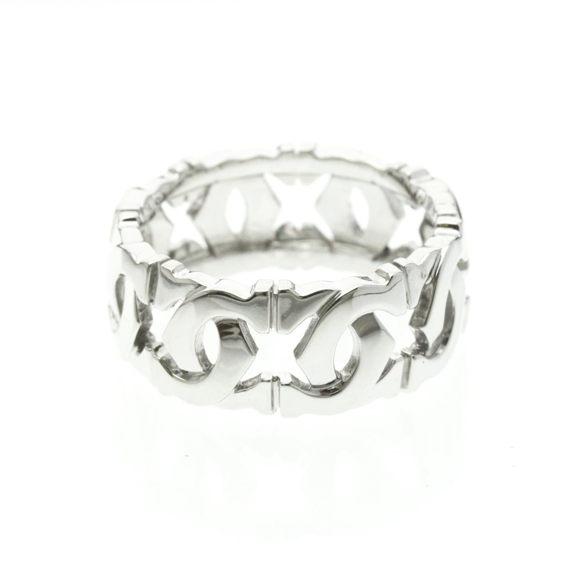 Cartier Cartier Entrelacé Ring N4123155 White Gold (18K) Fashion No Stone Band Ring Silver Size ONE SIZE - 4 Thumbnail