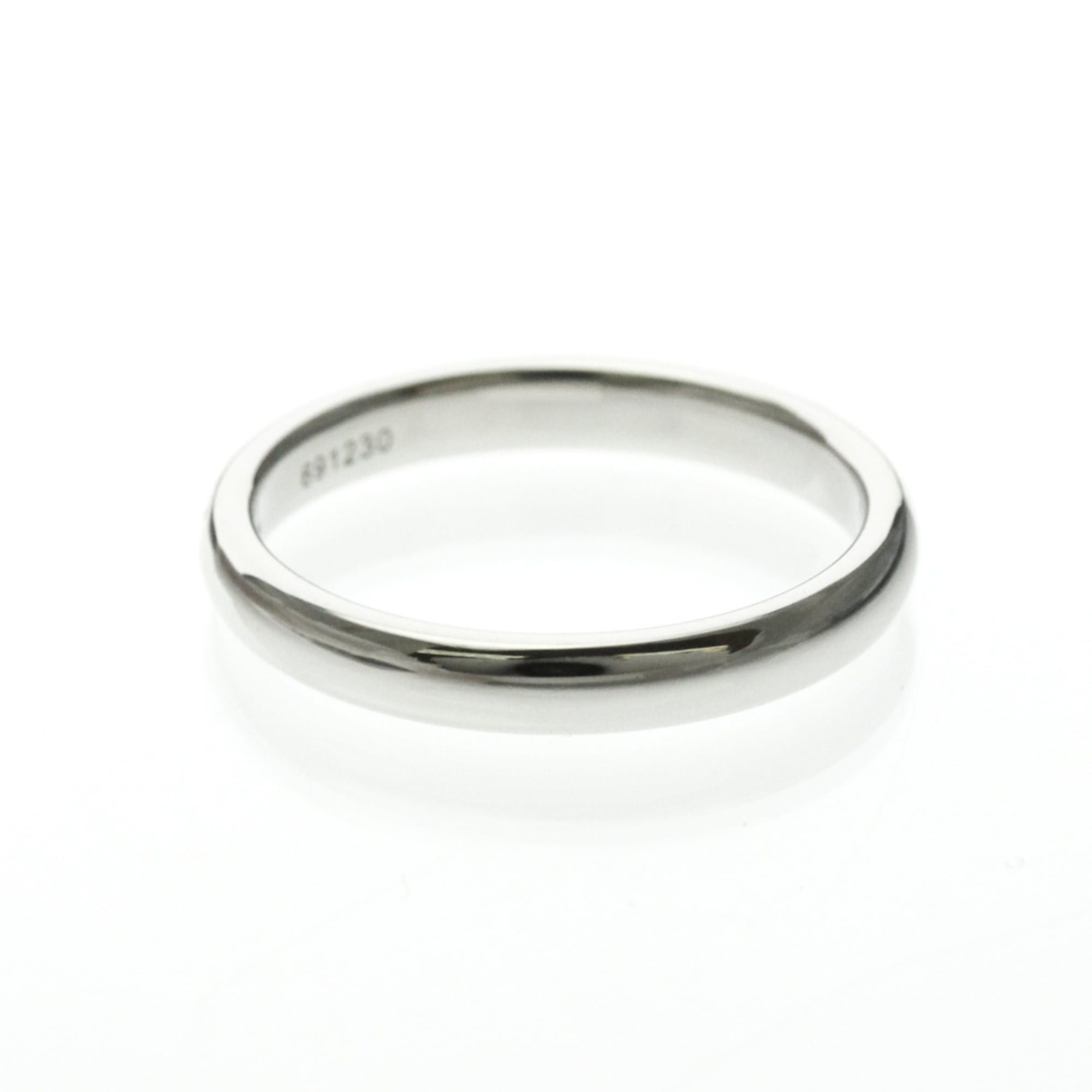 Harry Winston Harry Winston Wedding Band Ring With 1 Diamond Platinum Fashion Diamond Band Ring Silver Size ONE SIZE - 2 Thumbnail