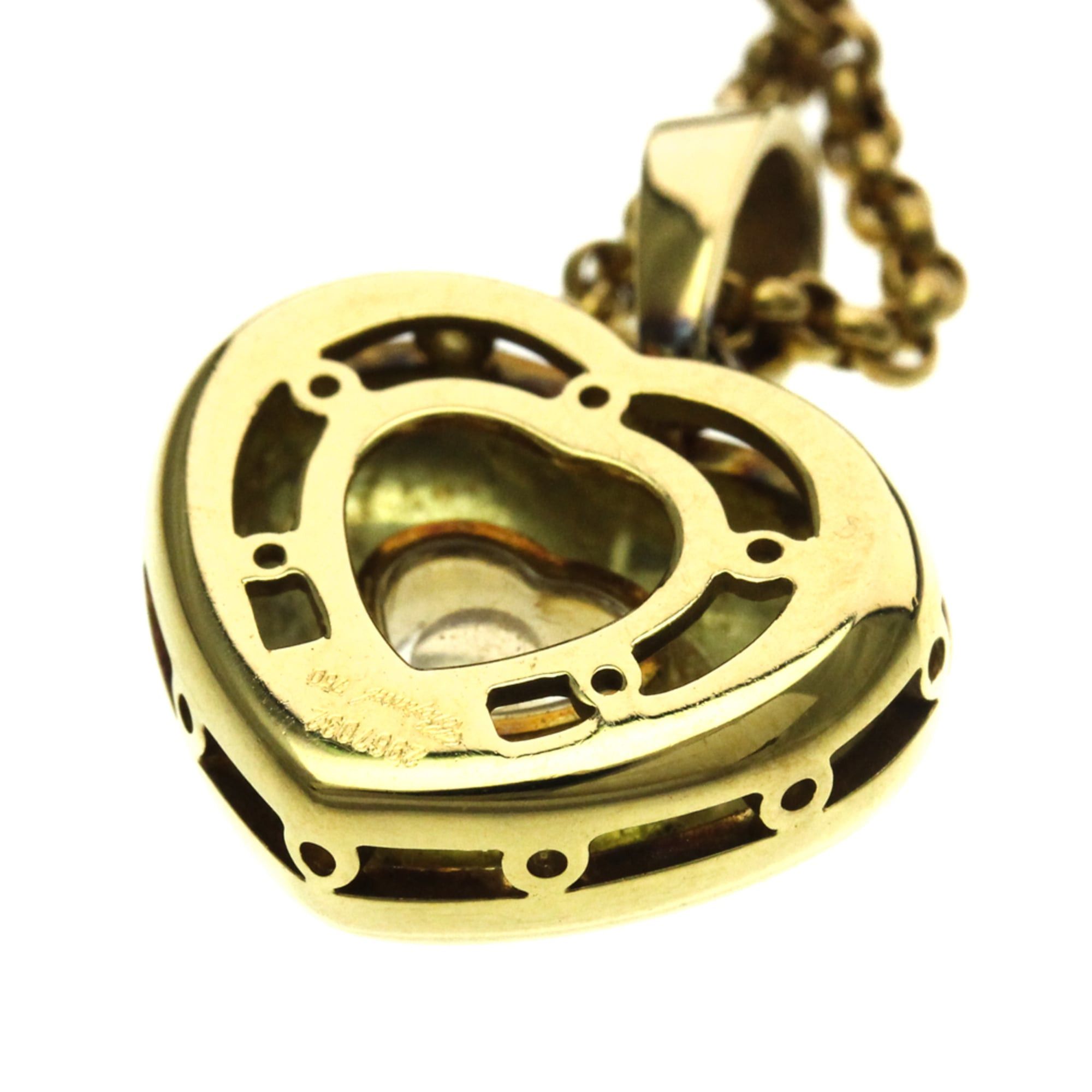 Chopard Chopard Happy Diamonds Heart Necklace 79/2924 Yellow Gold (18K) Diamond Men,Women Fashion Pendant Necklace (Gold) Size ONE SIZE - 8 Thumbnail