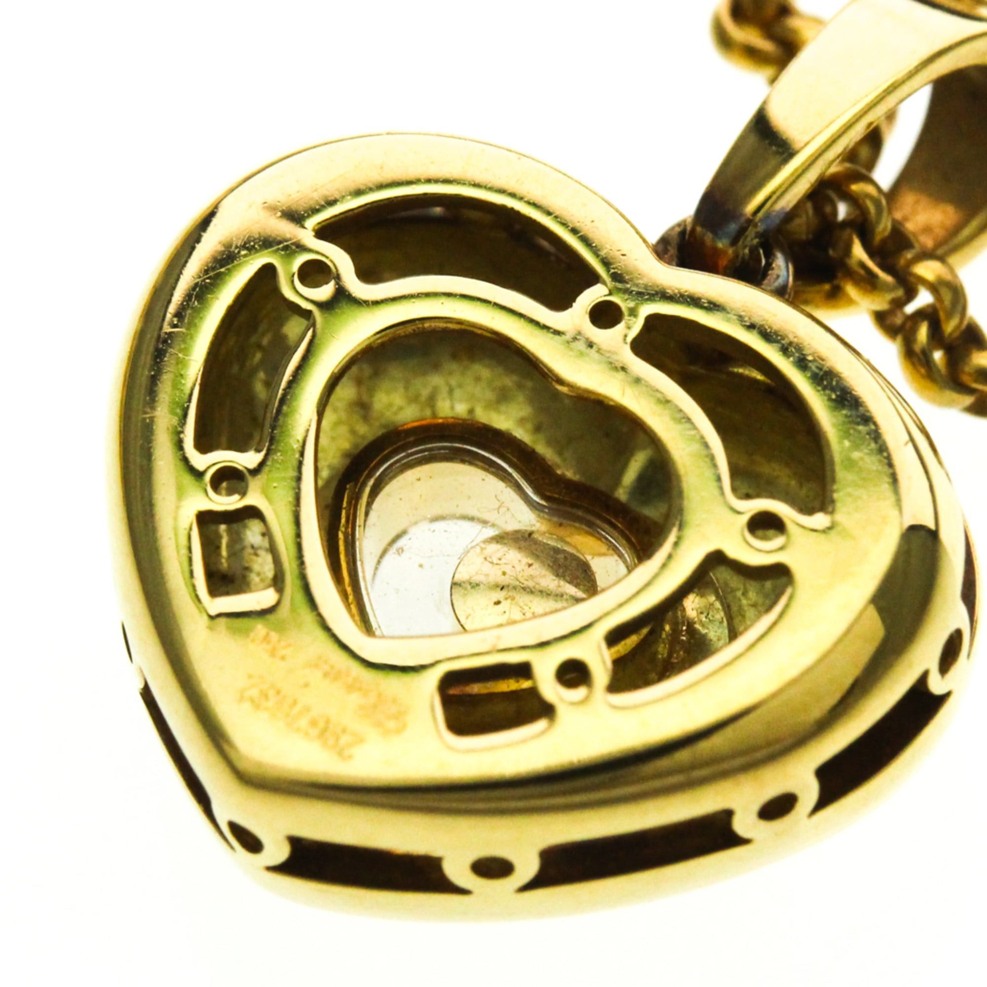 Chopard Chopard Happy Diamonds Heart Necklace 79/2924 Yellow Gold (18K) Diamond Men,Women Fashion Pendant Necklace (Gold) Size ONE SIZE - 9 Thumbnail