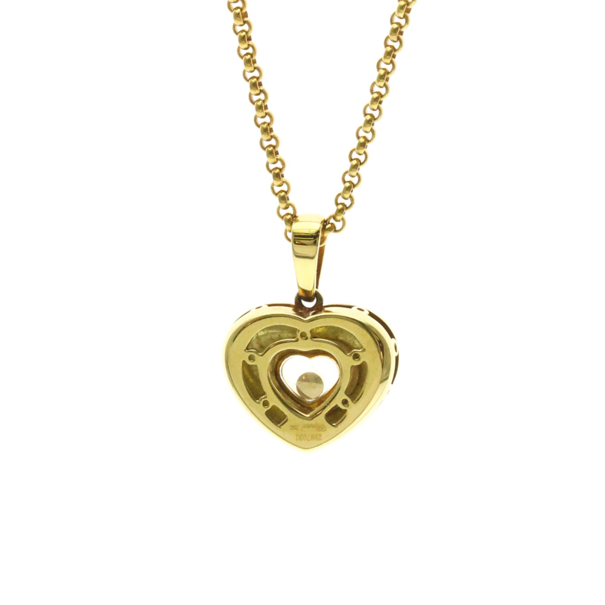 Chopard Chopard Happy Diamonds Heart Necklace 79/2924 Yellow Gold (18K) Diamond Men,Women Fashion Pendant Necklace (Gold) Size ONE SIZE - 2 Thumbnail