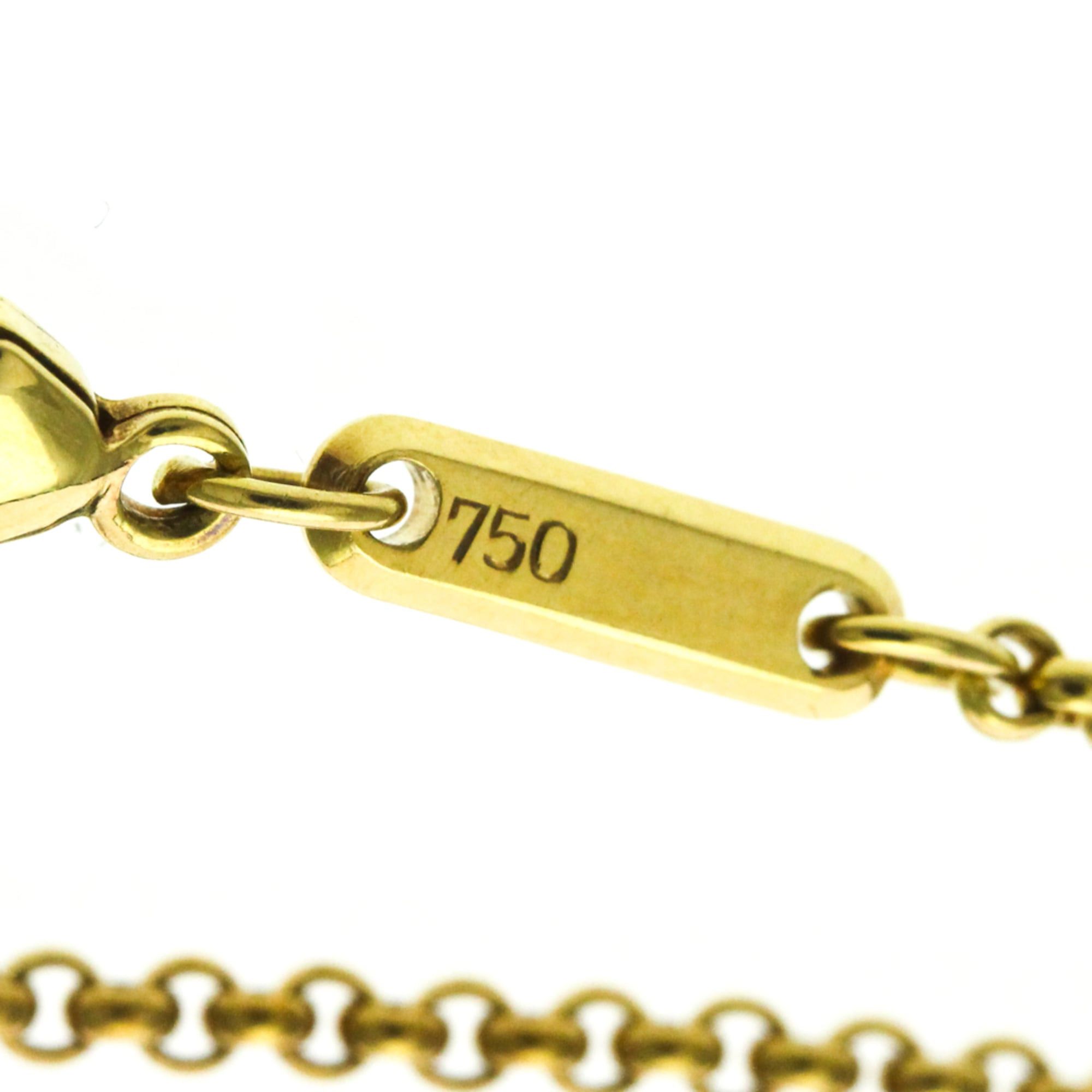 Chopard Chopard Happy Diamonds Heart Necklace 79/2924 Yellow Gold (18K) Diamond Men,Women Fashion Pendant Necklace (Gold) Size ONE SIZE - 11 Thumbnail
